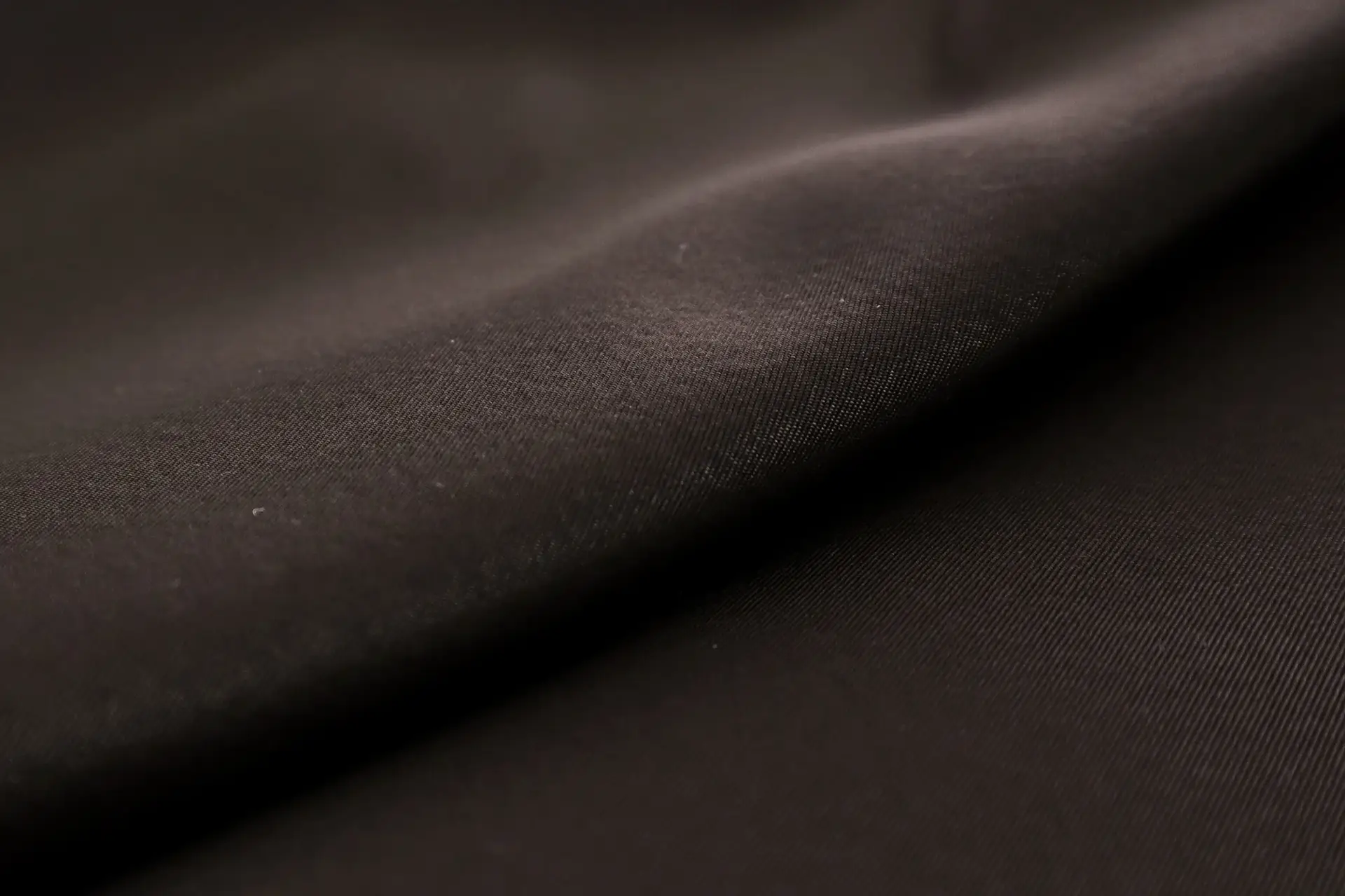 Silk Gros de Londres with a Bounce Finish in Chocolate