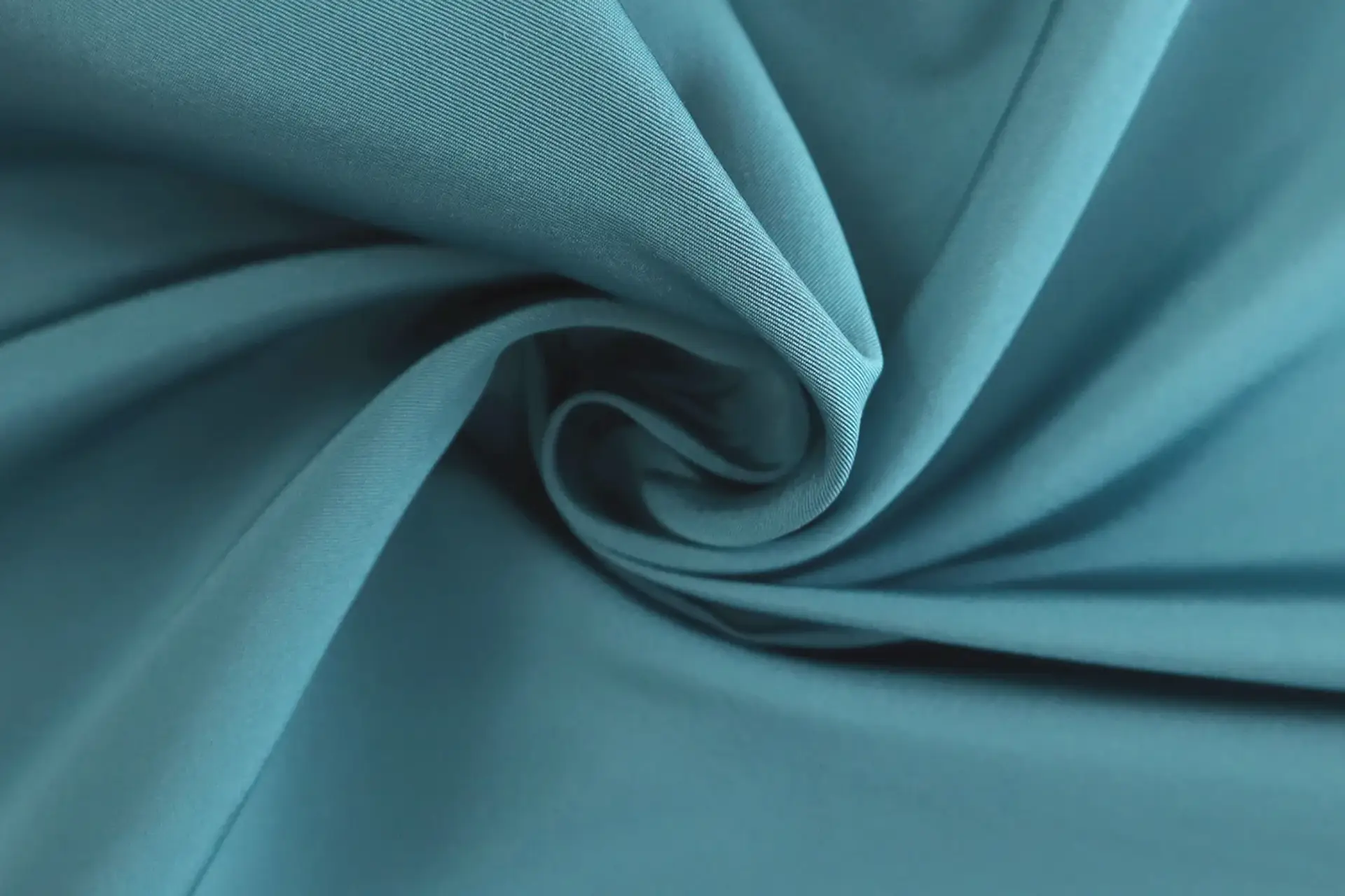 Silk Gros de Londres with a Bounce Finish in Teal Blue