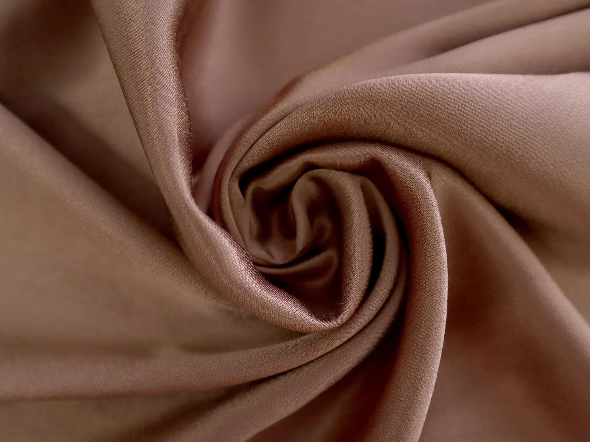 Viscose Charmeuse in Taupe
