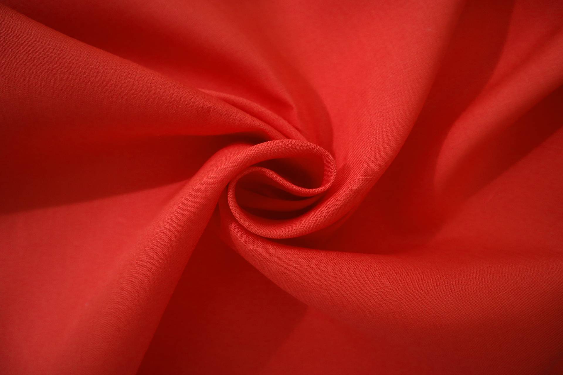 Irish Ultra Sanforized Handkerchief Linen in Bright Red