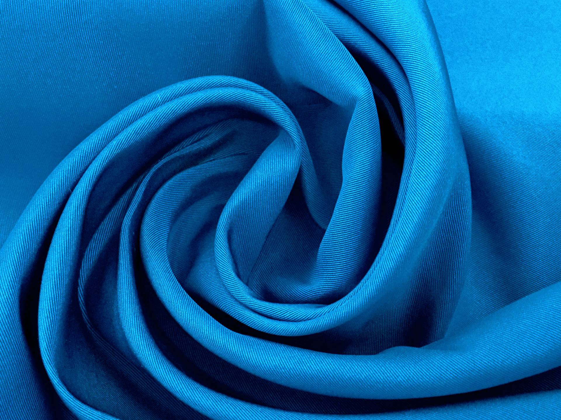 Silk Gros de Londres with a Bounce Finish in Electric Blue