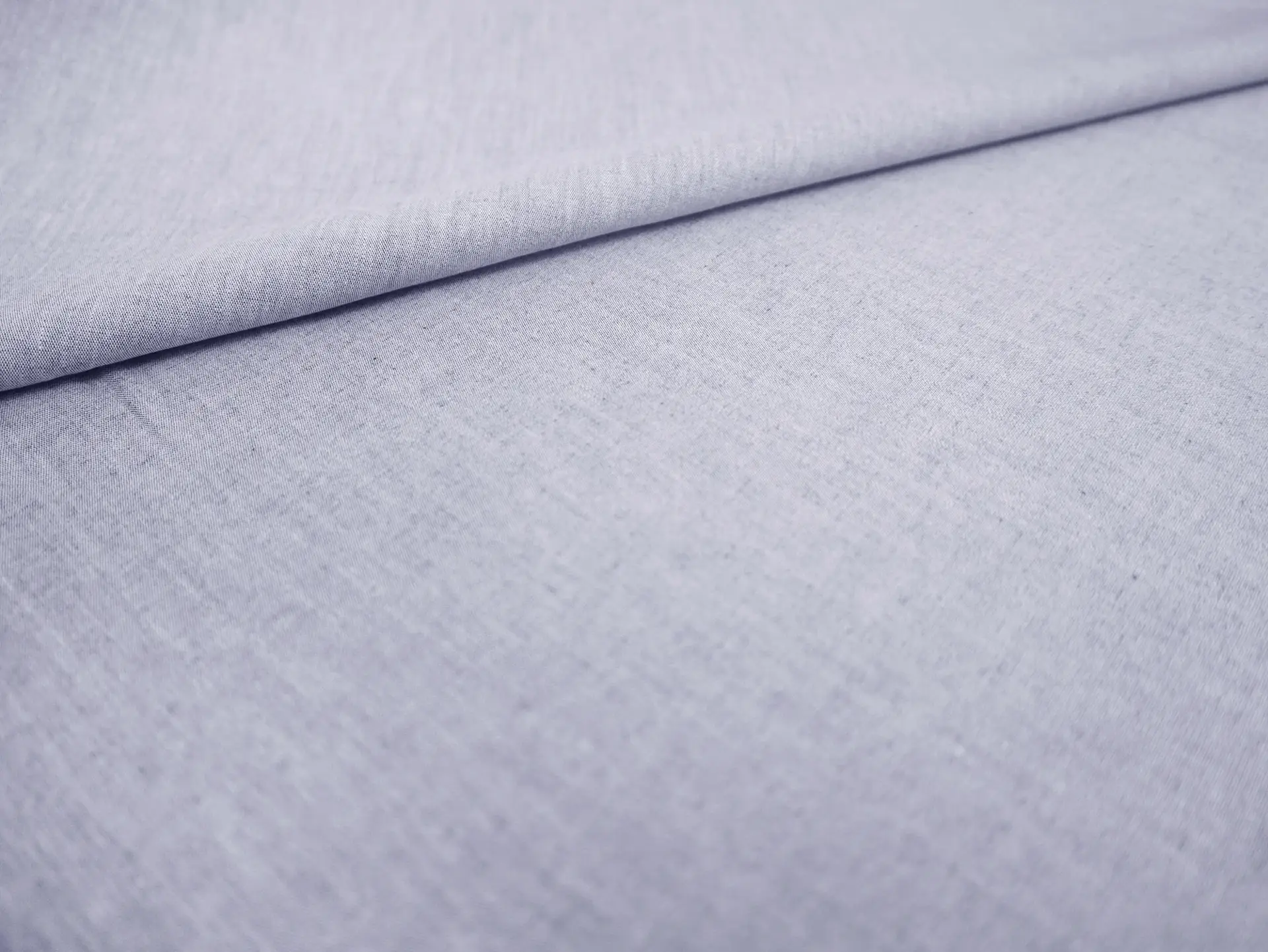 Faded Cotton Chambray in Periwinkle