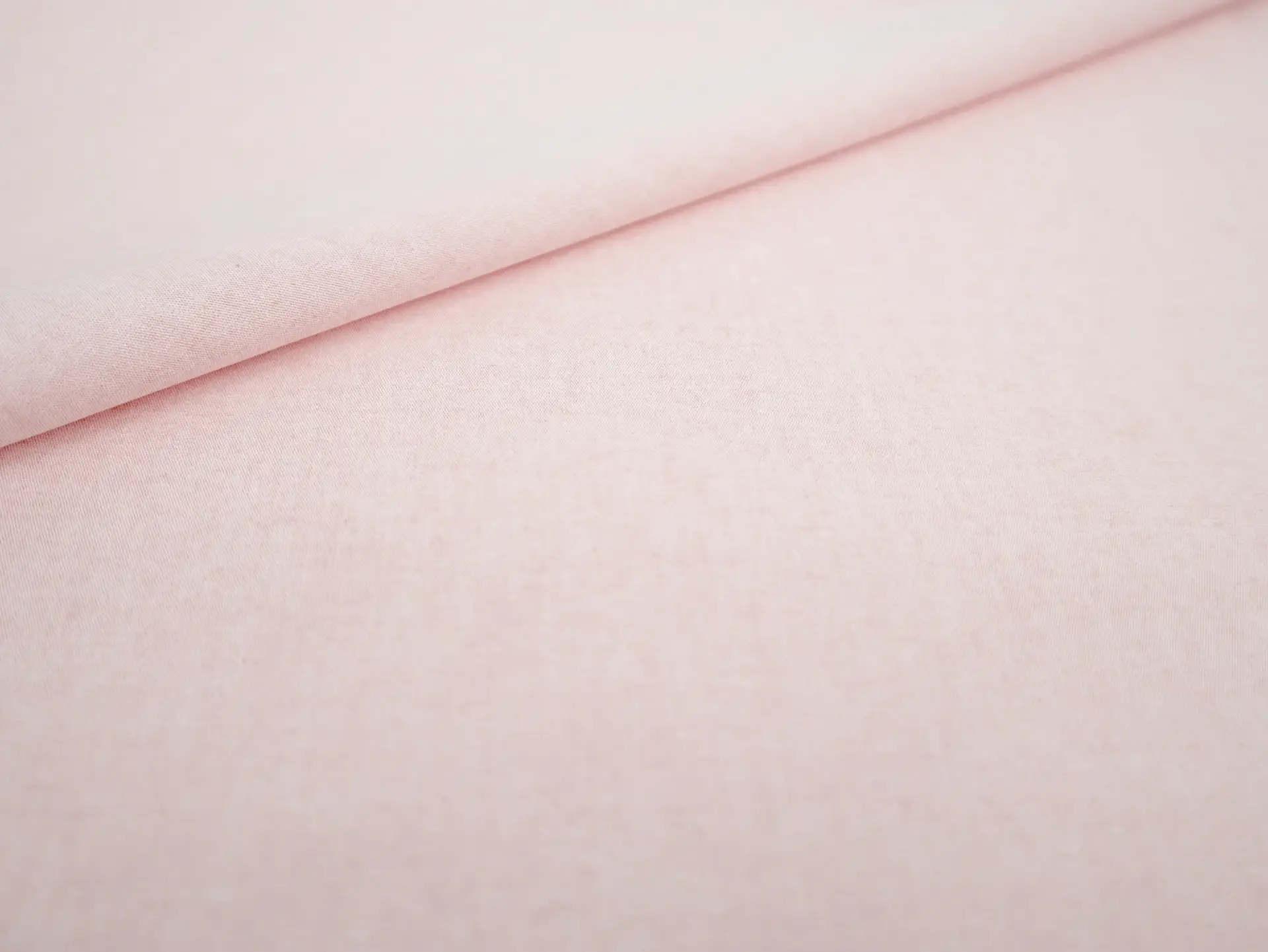 Faded Cotton Chambray in Baby Pink