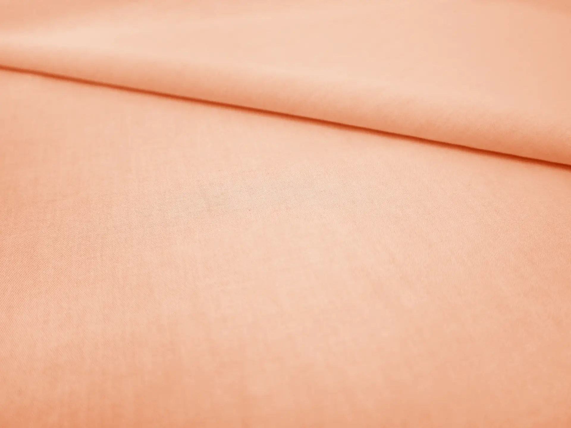 Faded Cotton Chambray in Creamsicle 