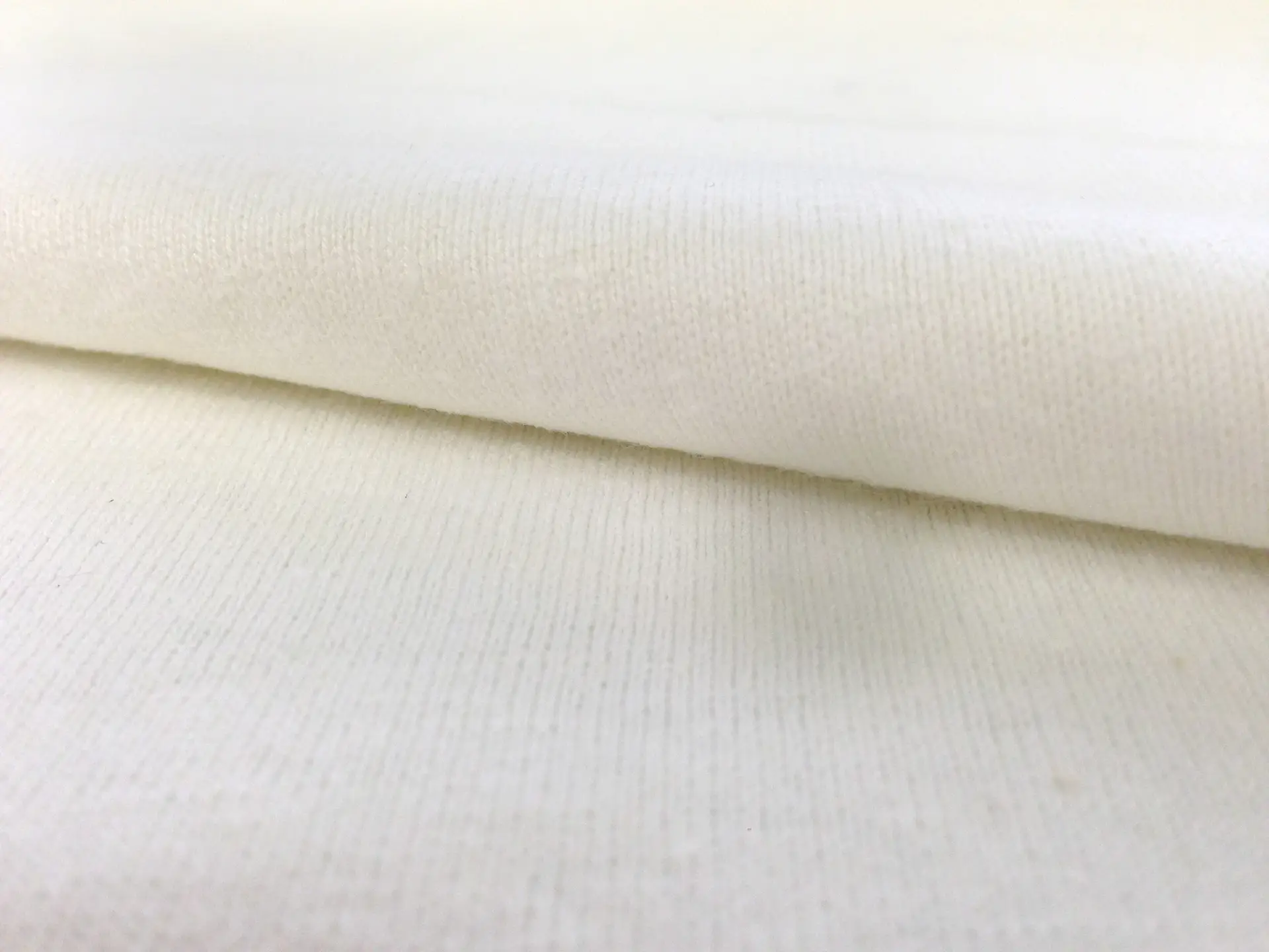 Hemp Organic Cotton Jersey Knit in Off White