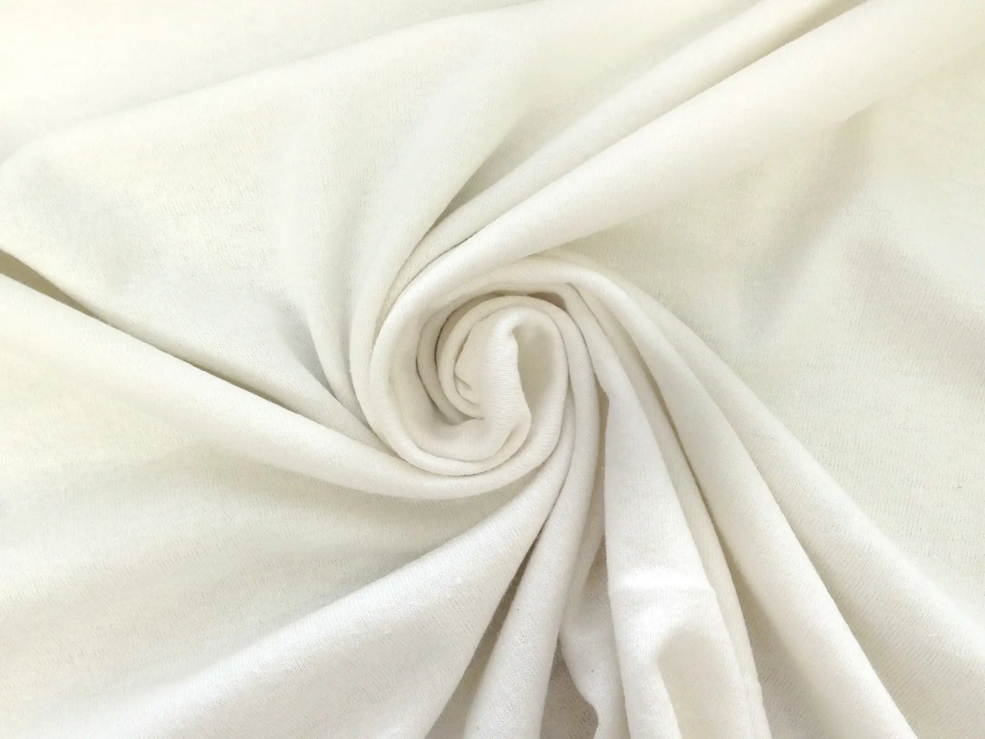 Hemp Organic Cotton Jersey Knit in Off White