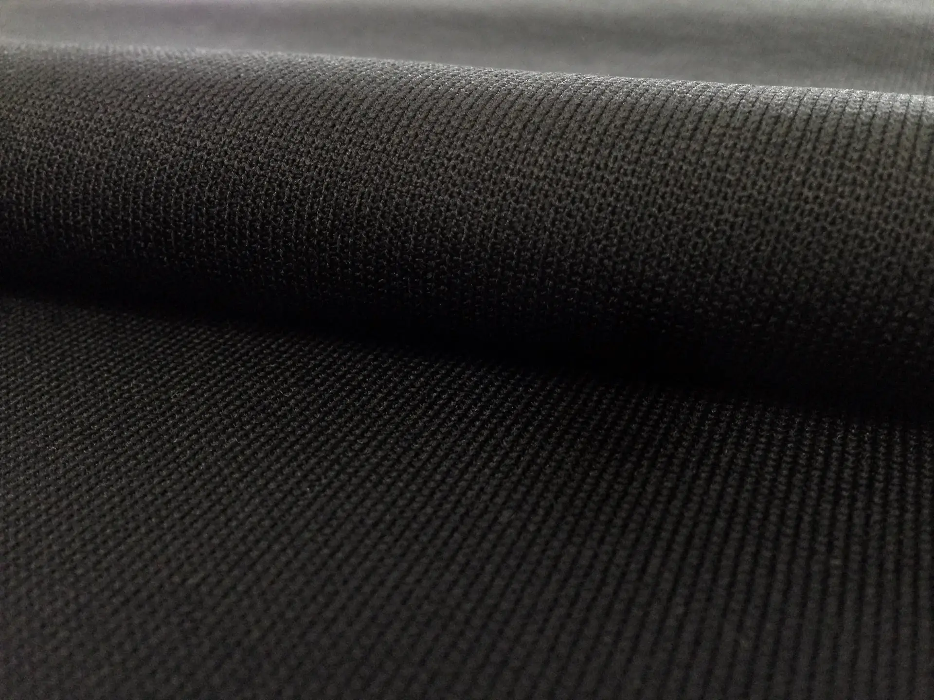 Tubular Heavy Nylon Knit in Black