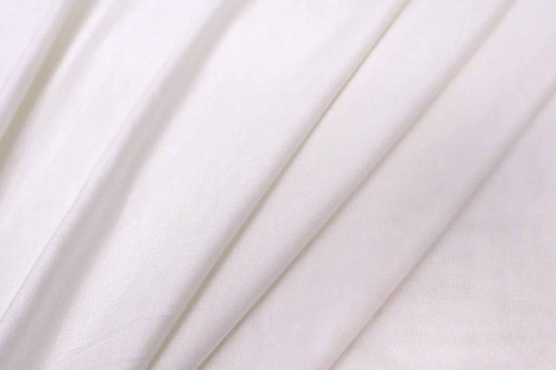 Sustainable Rayon Of Bamboo Spandex Jersey in Ivory