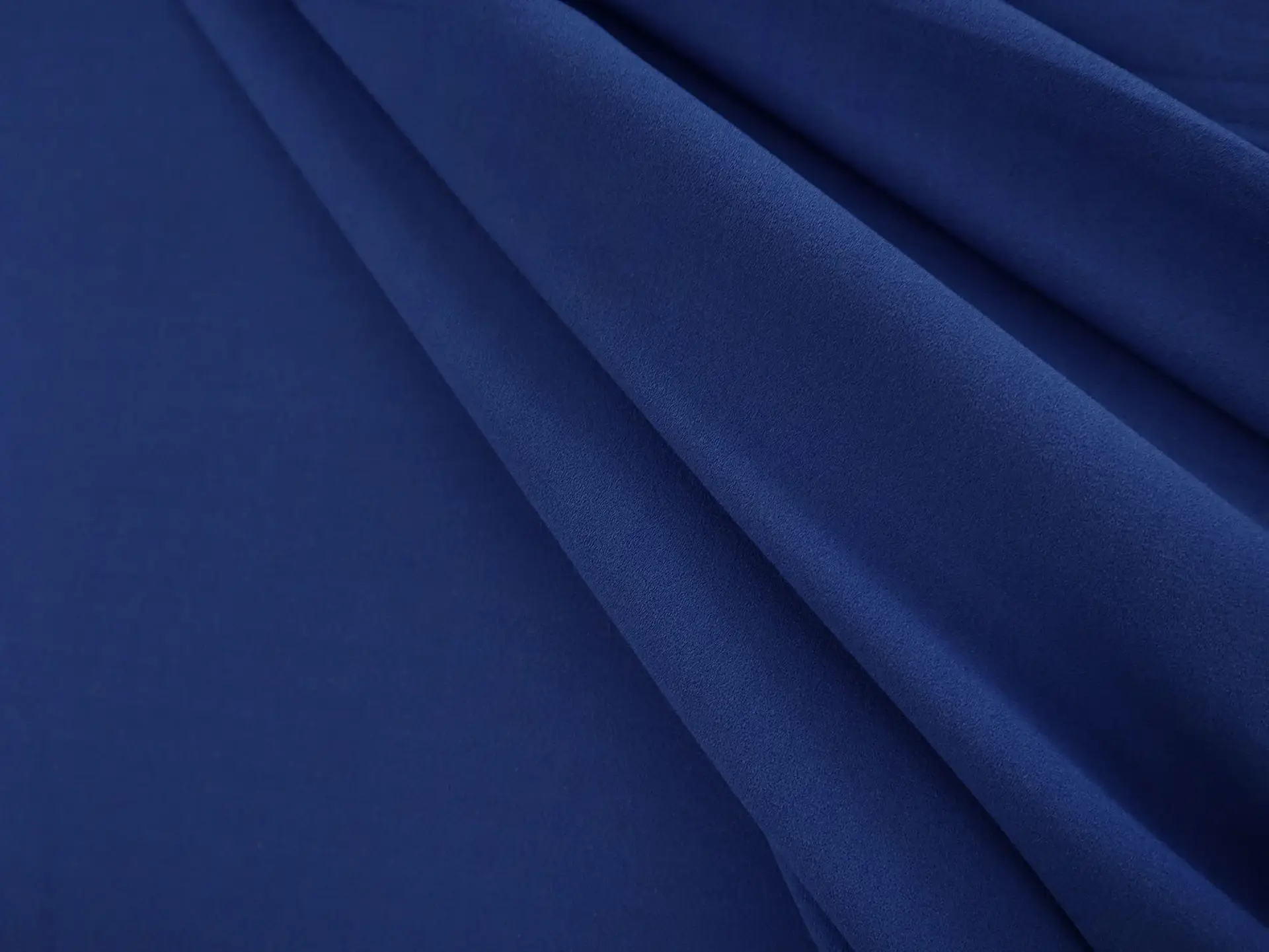 Poly Spandex Crepe Knit in Royal Blue