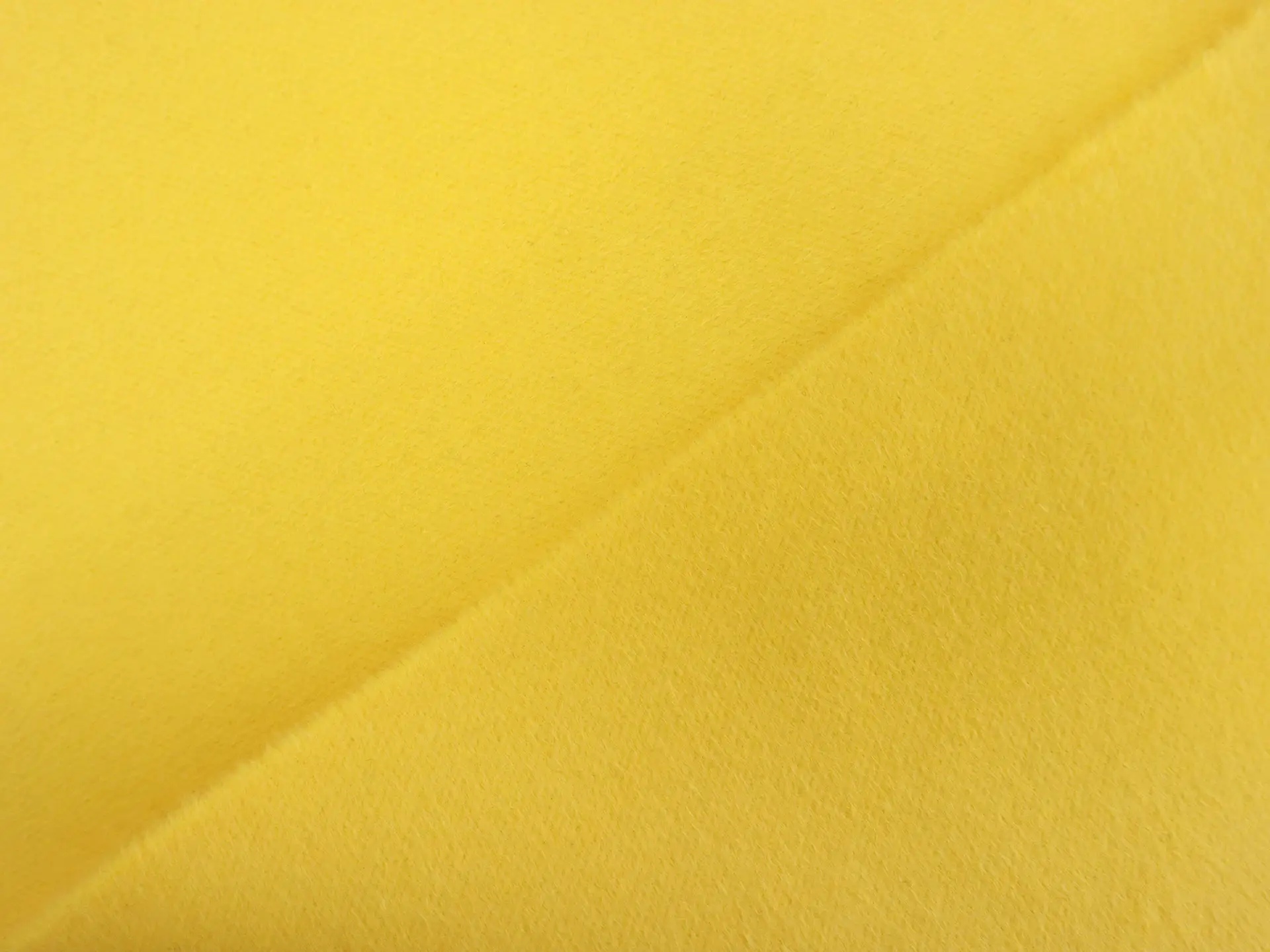Wool, Angora & Cashmere Doubleface Coating in Jonquil