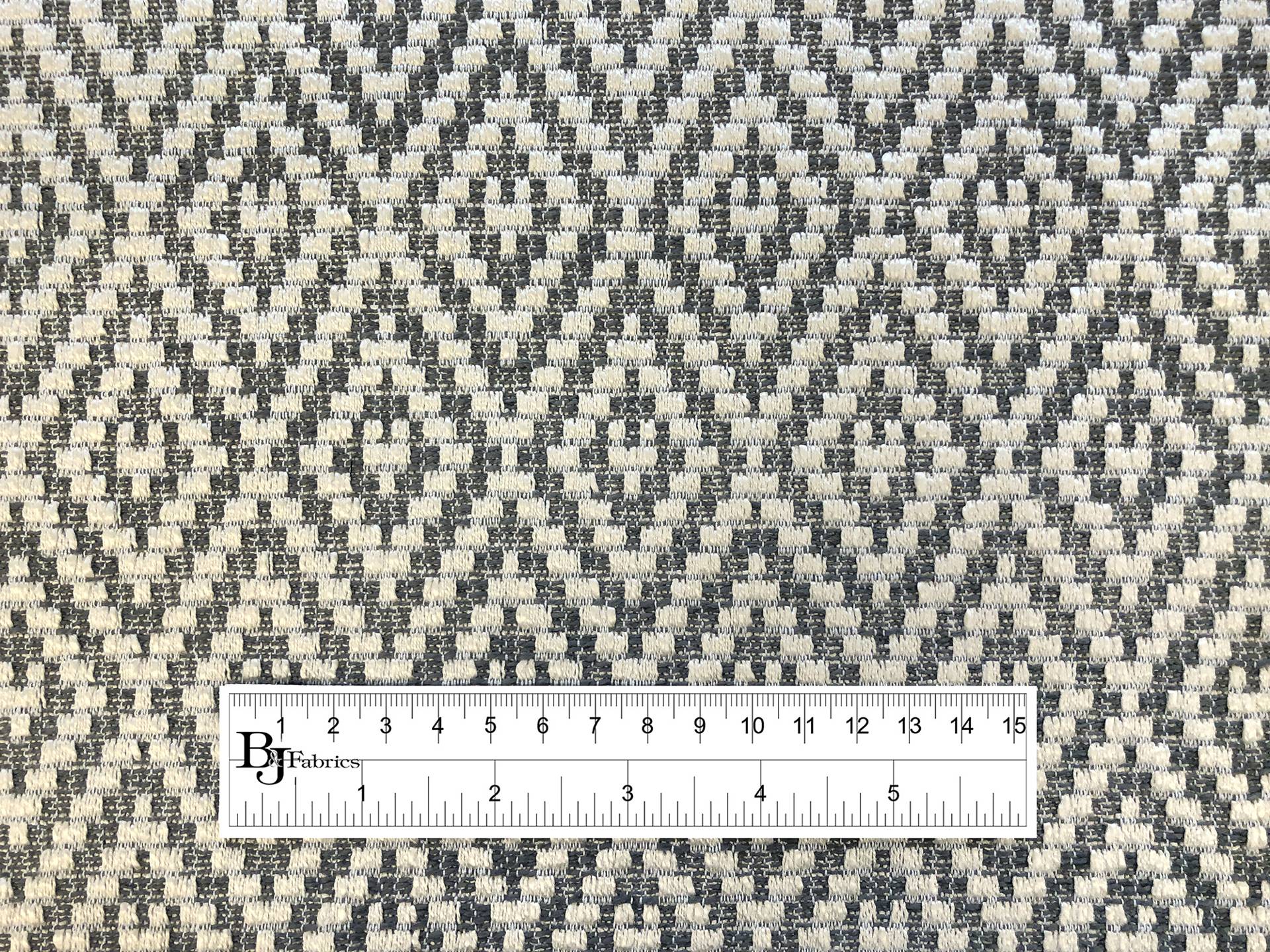 Rayon Poly Upholstery With Diamond Pattern