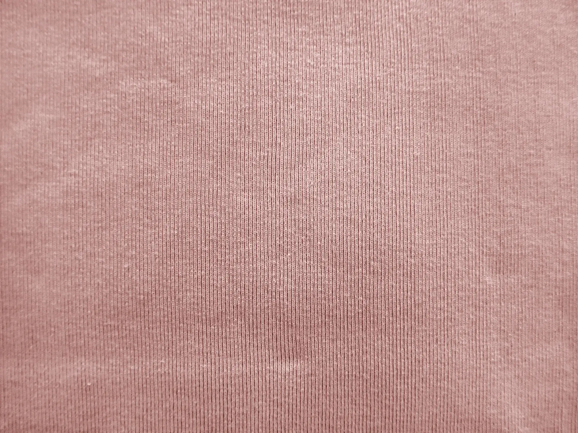 Japanese Cotton Rib Knit in Rose