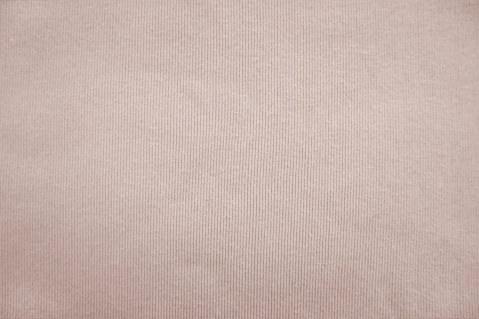 Japanese Cotton Rib Knit in Blush
