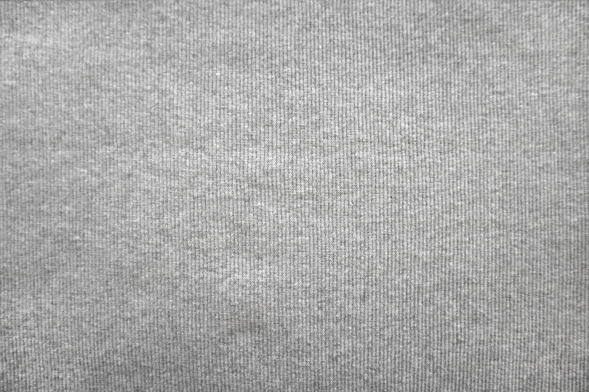Japanese Cotton Rib Knit in Medium Heather Grey