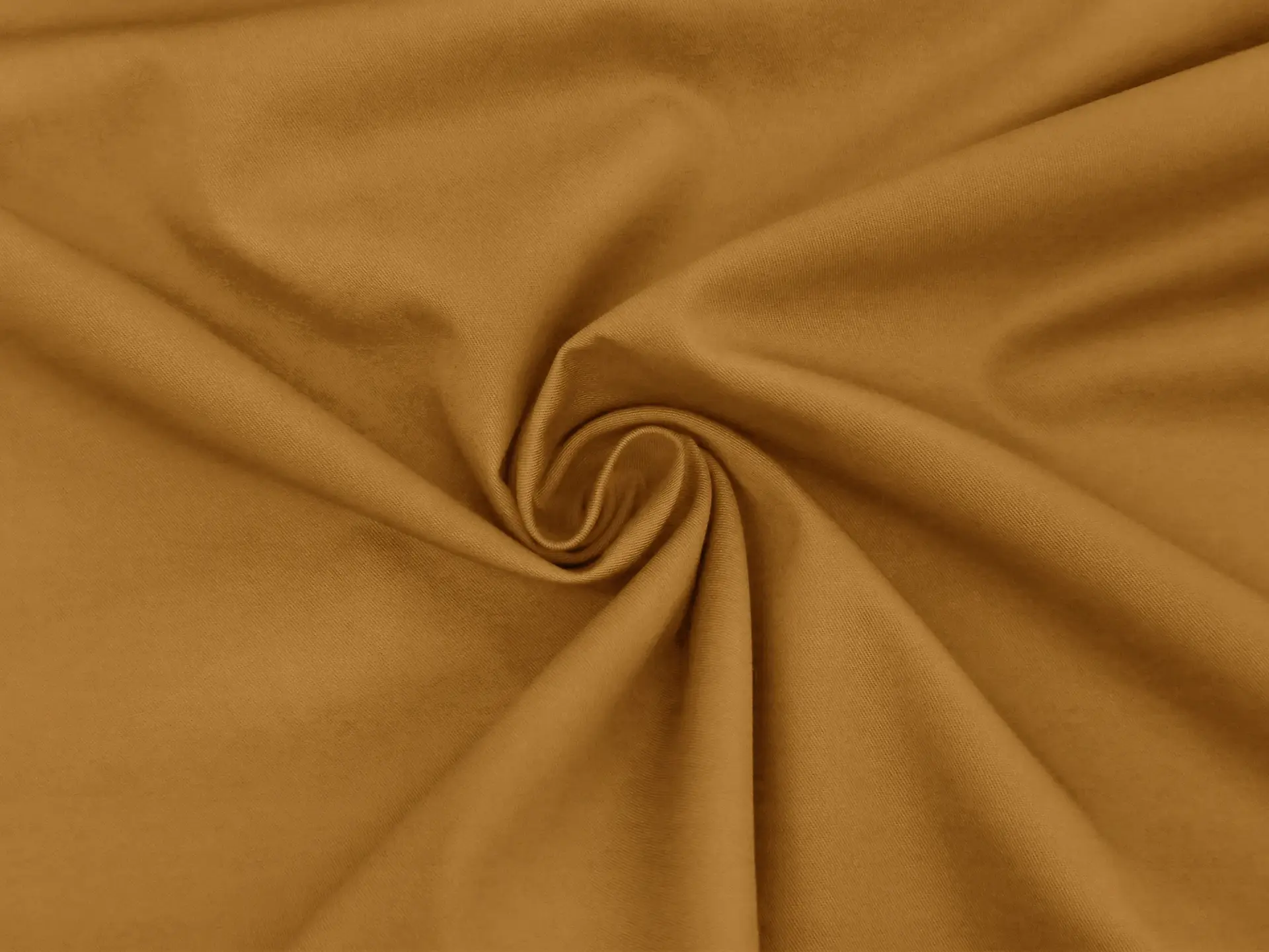 Japanese Combed Cotton Fine Twill in Mustard