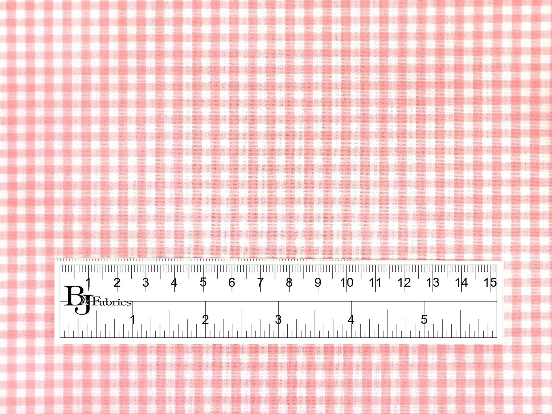 1/8" Cotton Gingham in Pink