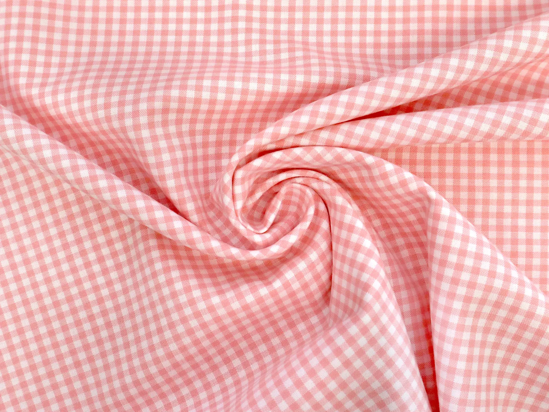 1/8" Cotton Gingham in Pink