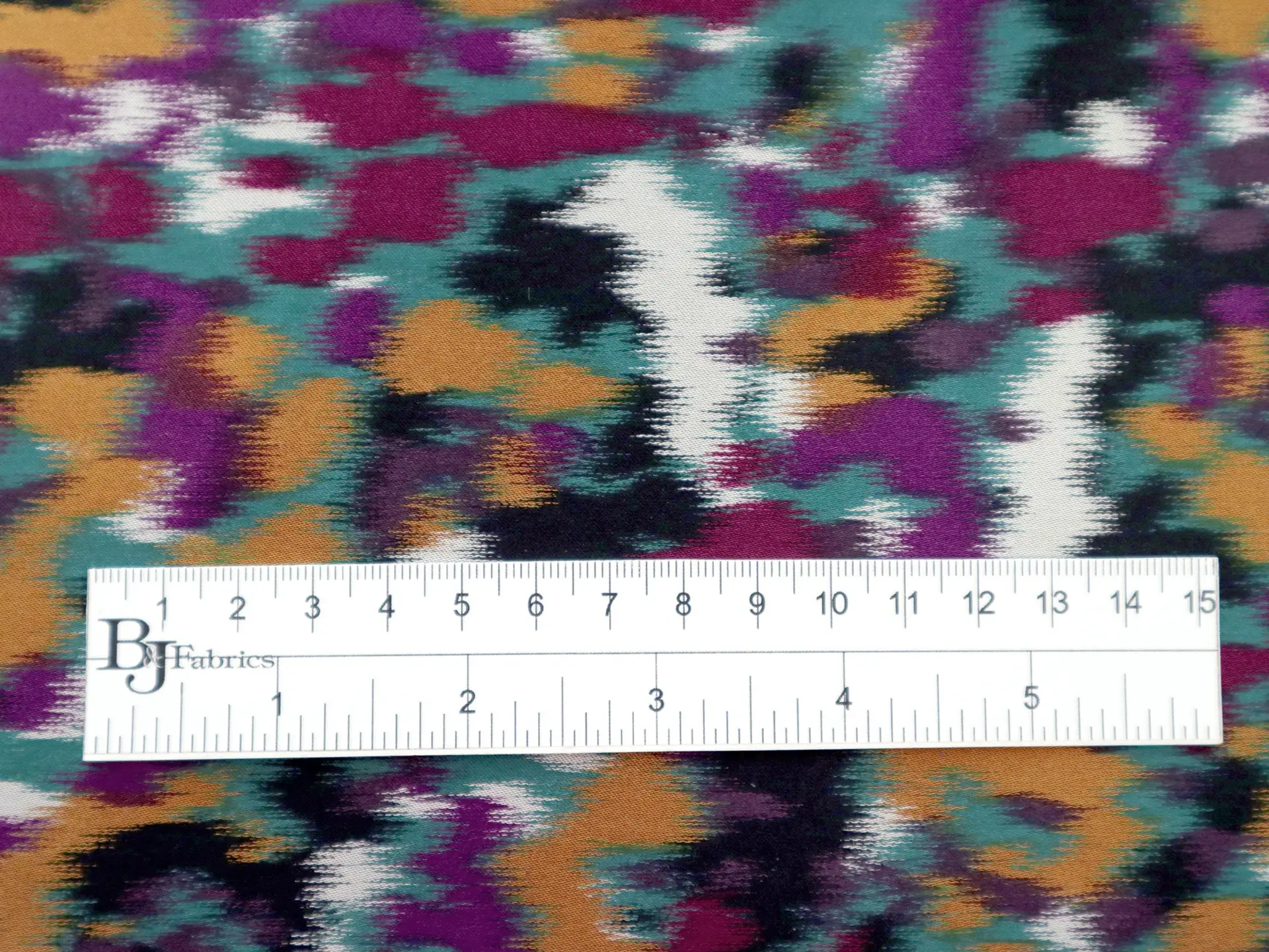 Warp Printed Silk Satin