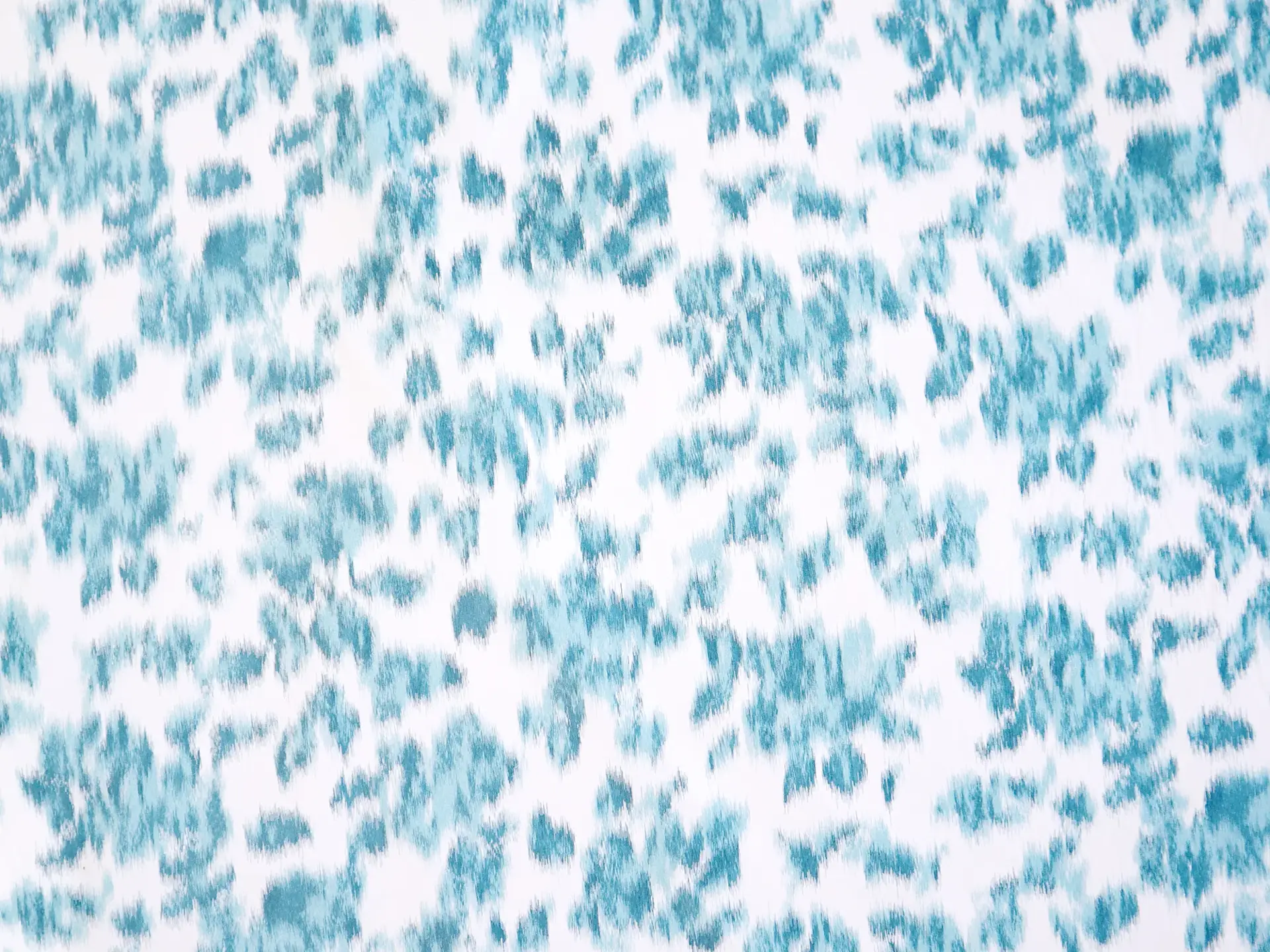 Warp Printed Taffeta in Leopard Spot Florals
