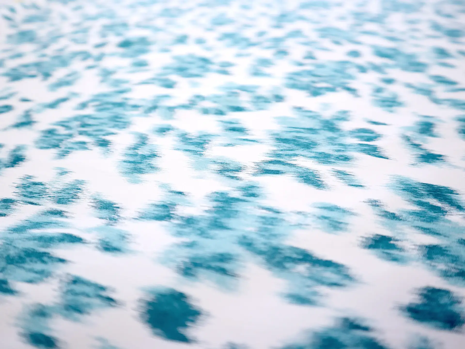 Warp Printed Taffeta in Leopard Spot Florals