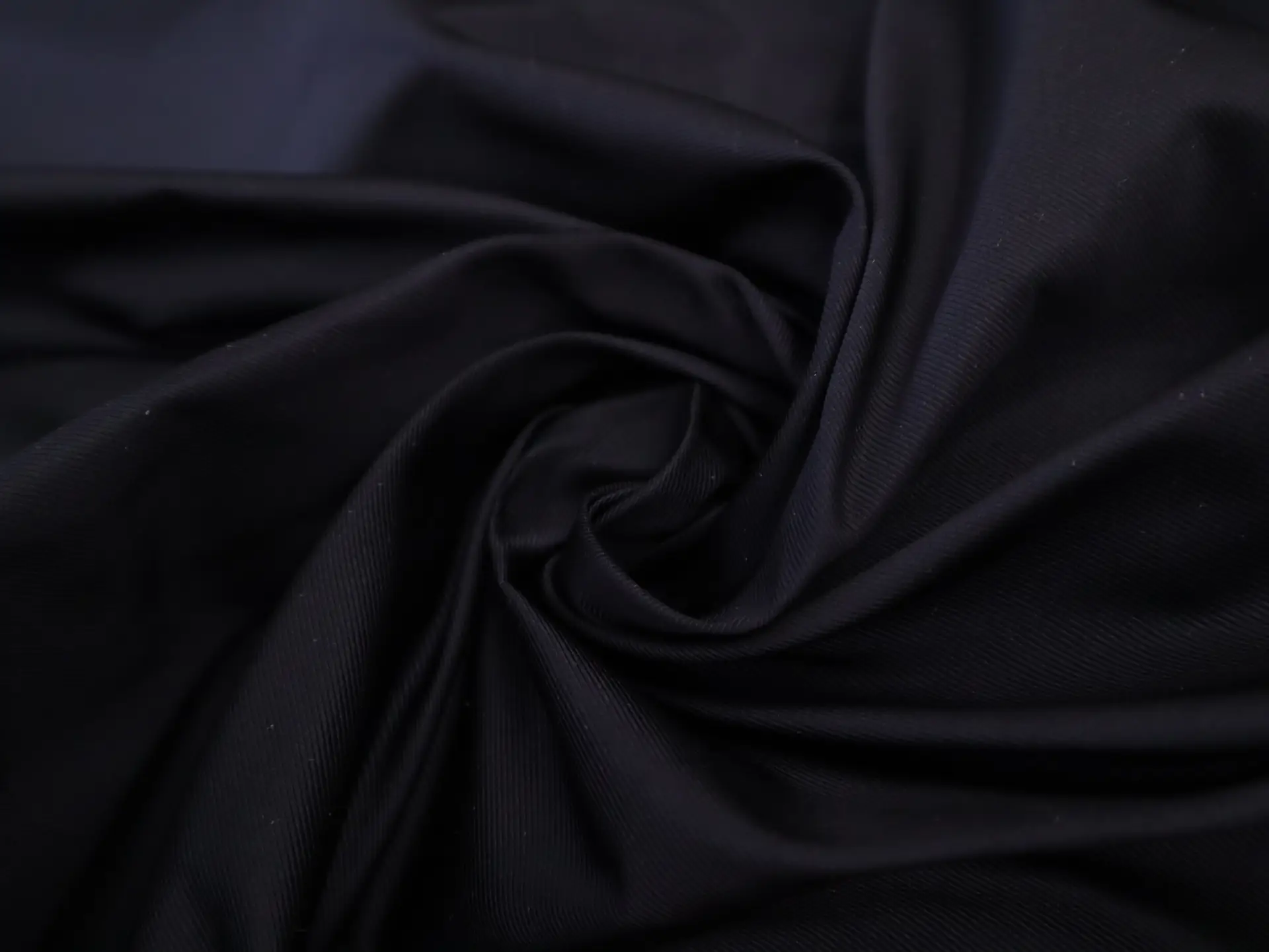 Silk Faille in Dark Navy