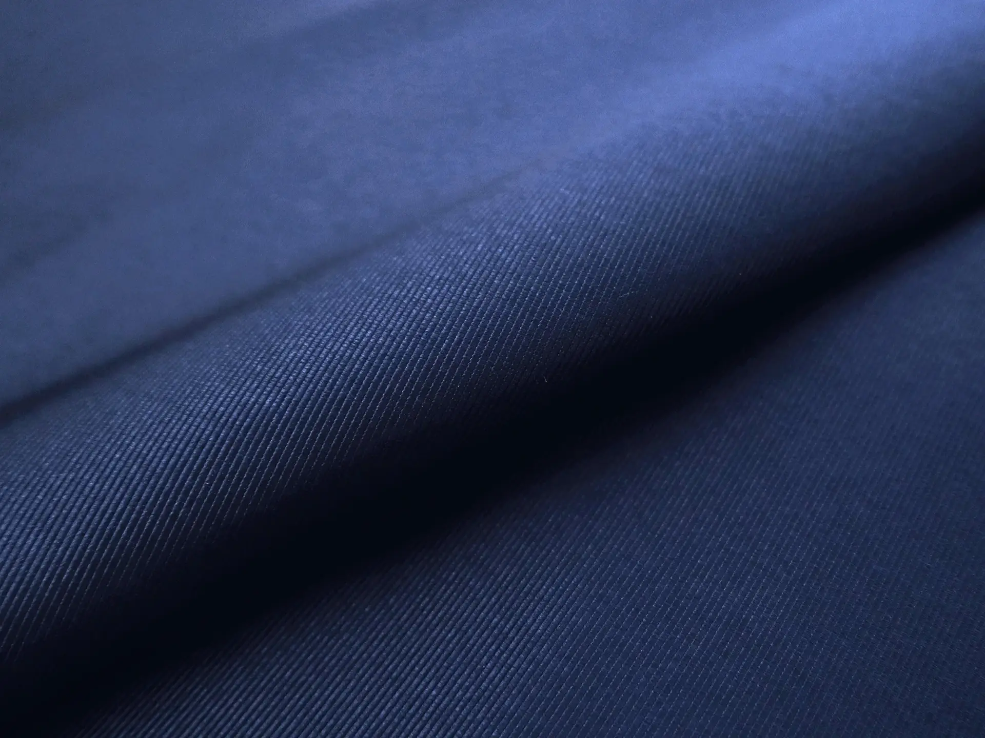 Made in Italy Silk Gros De Londres in Navy