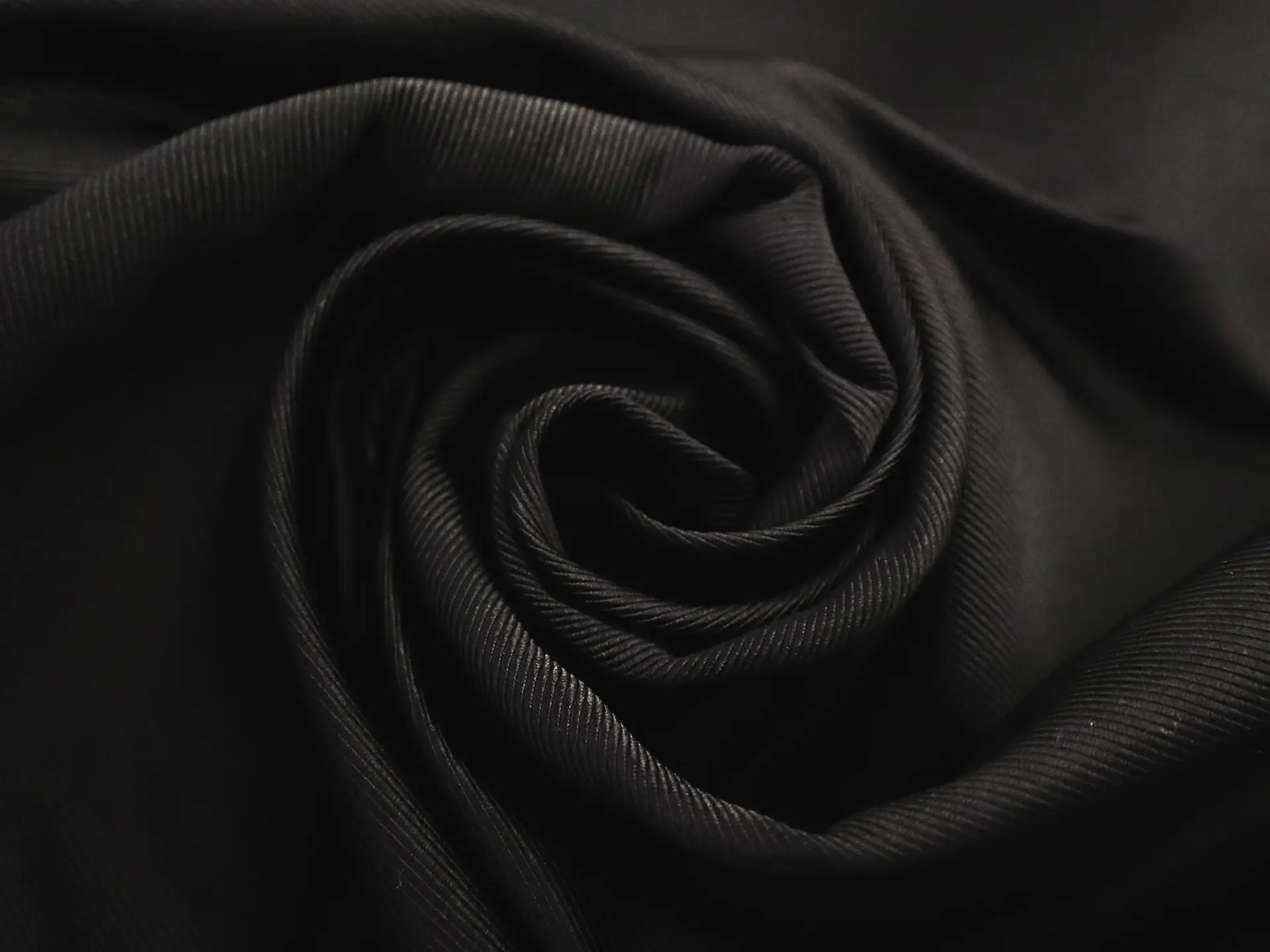 Silk Faille in Black