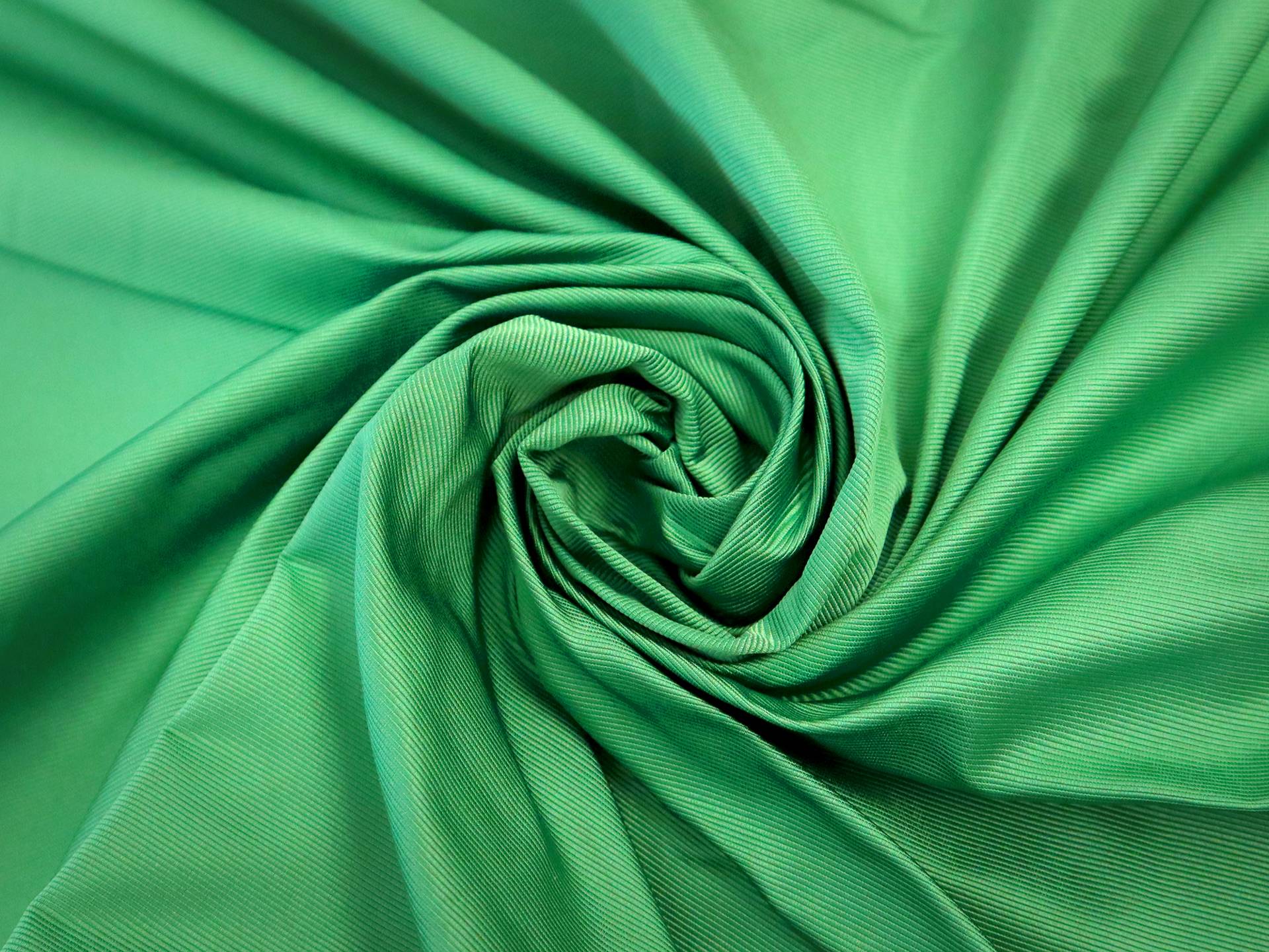 Silk Faille in Forest Green