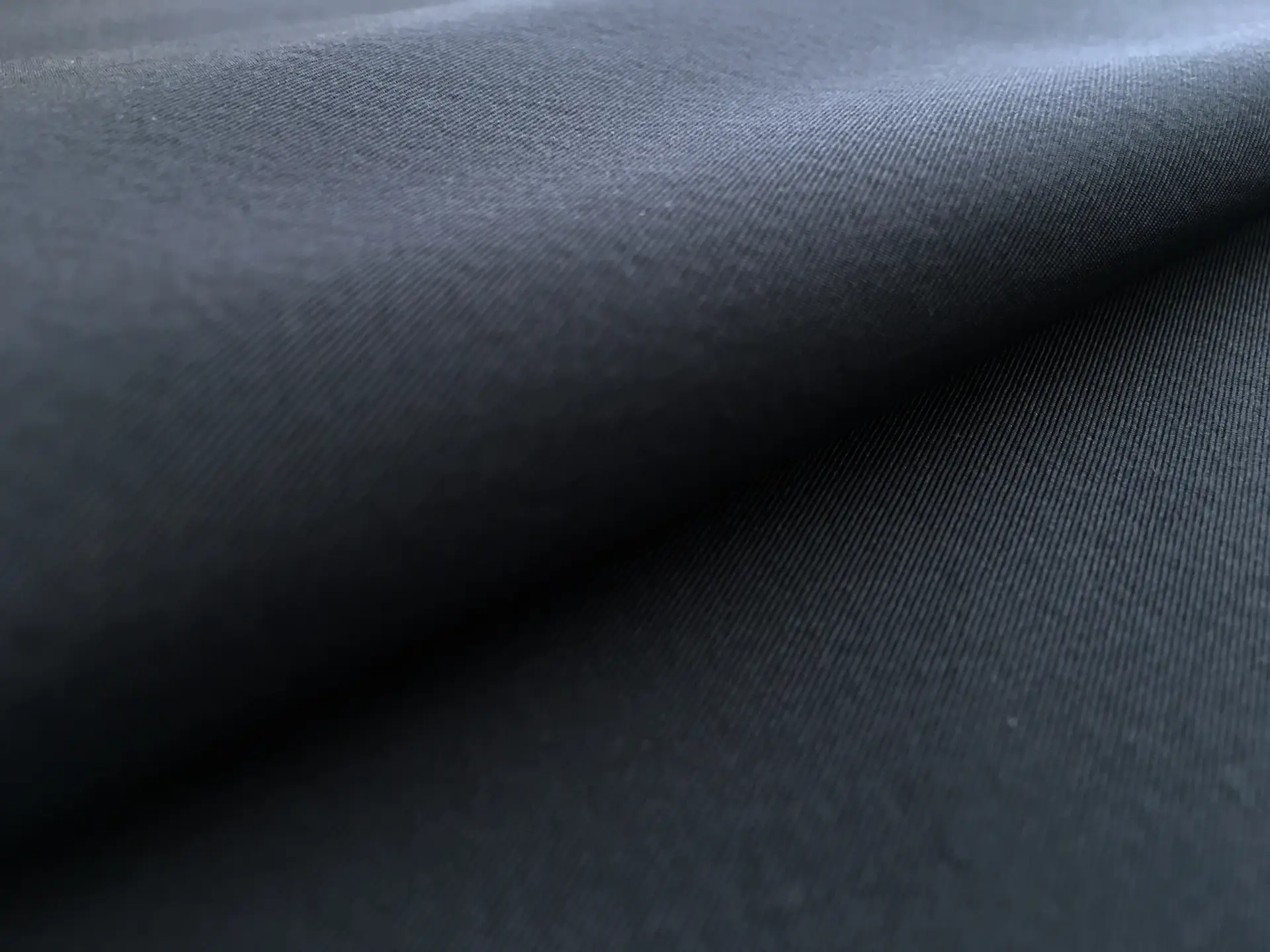Silk Gros de Londres with a Bounce Finish in Colonial Blue