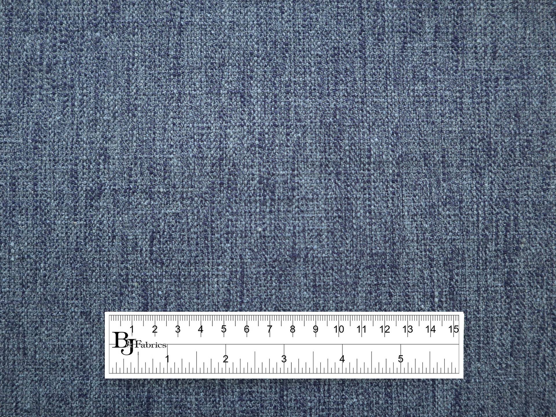 High Performance Cotton Upholstery in Denim Blue