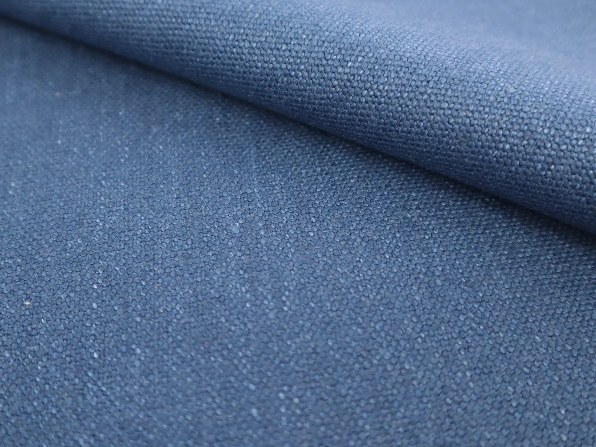 Linen Upholstery in Azure Blue