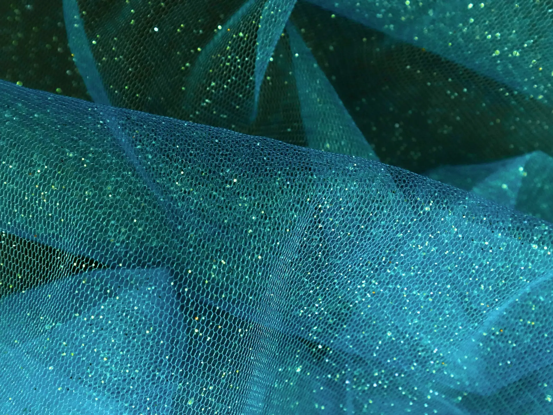 Glitter in Teal