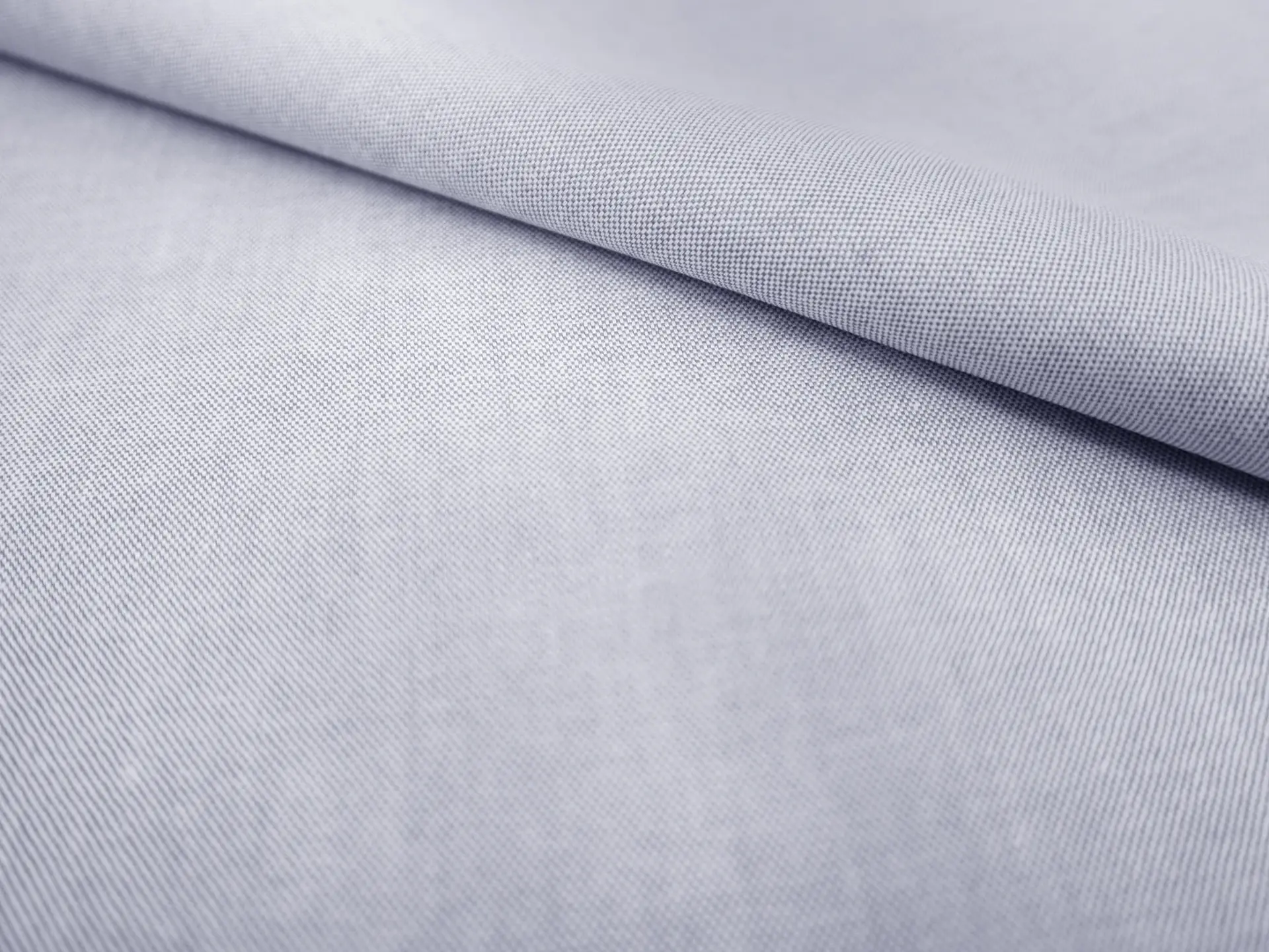 Pima Cotton Oxford in Wedgewood