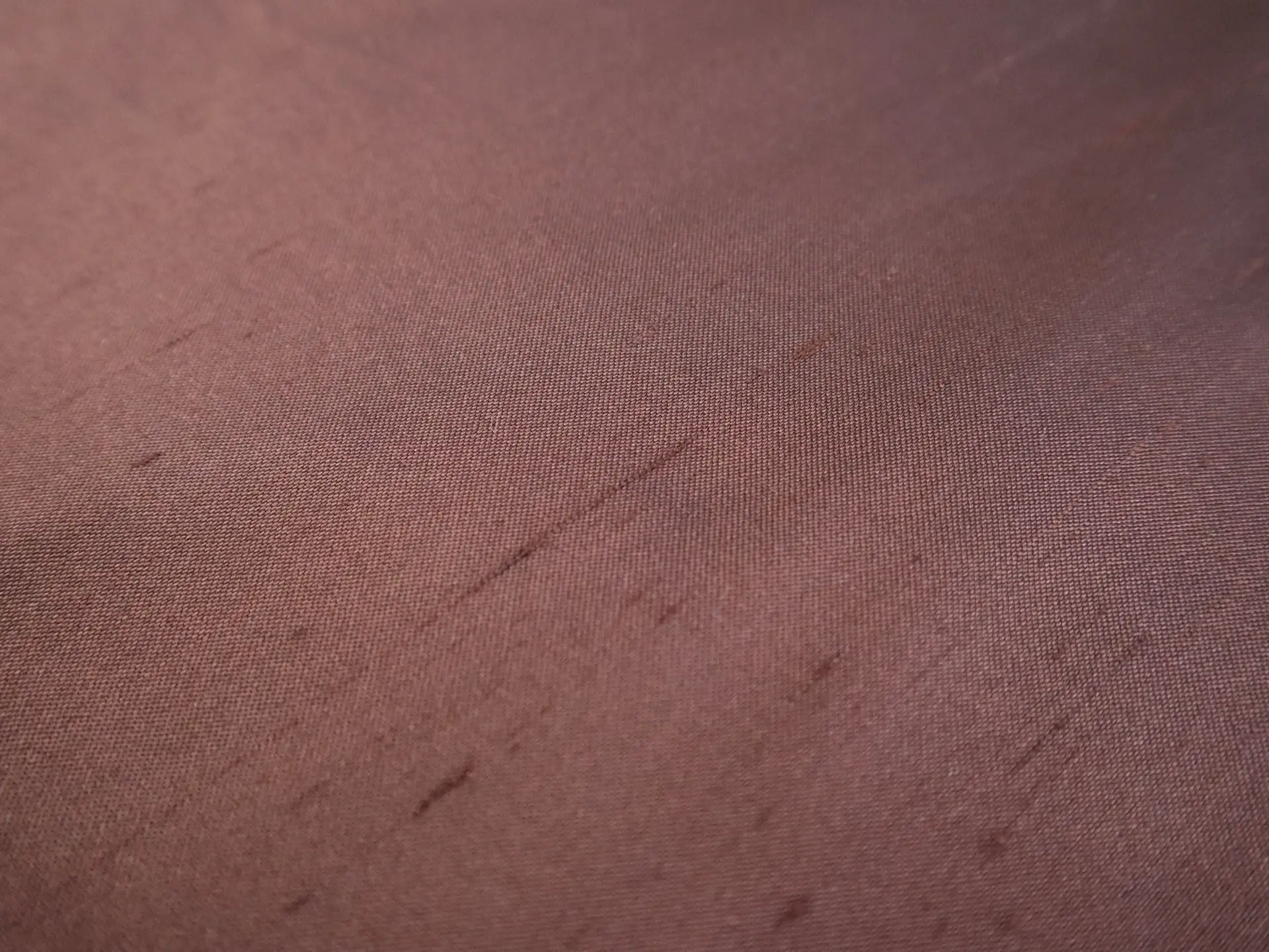 Heavy Silk Shantung in Chocolate