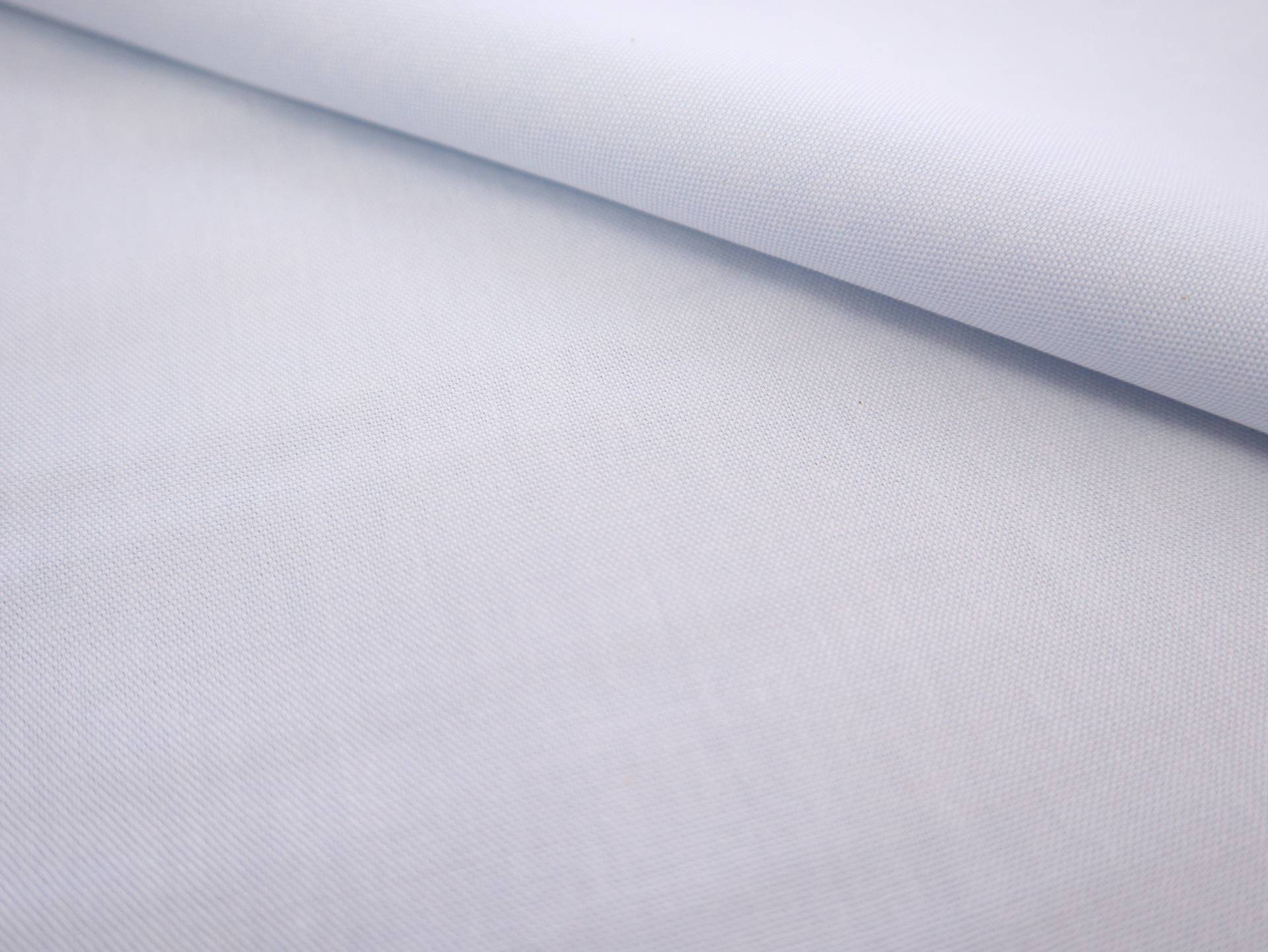Pima Cotton Oxford in Powder Blue