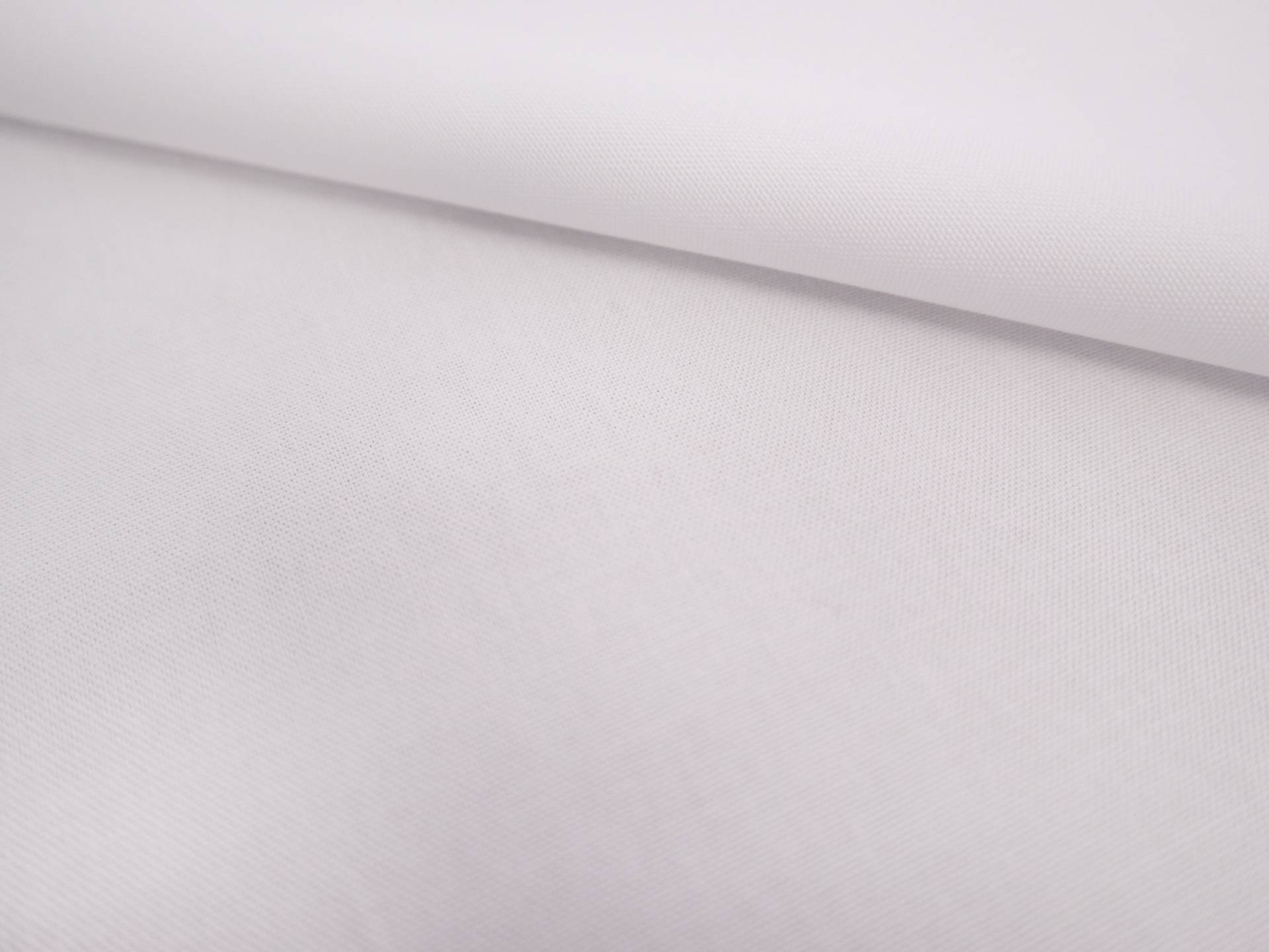 Pima Cotton Oxford in White 