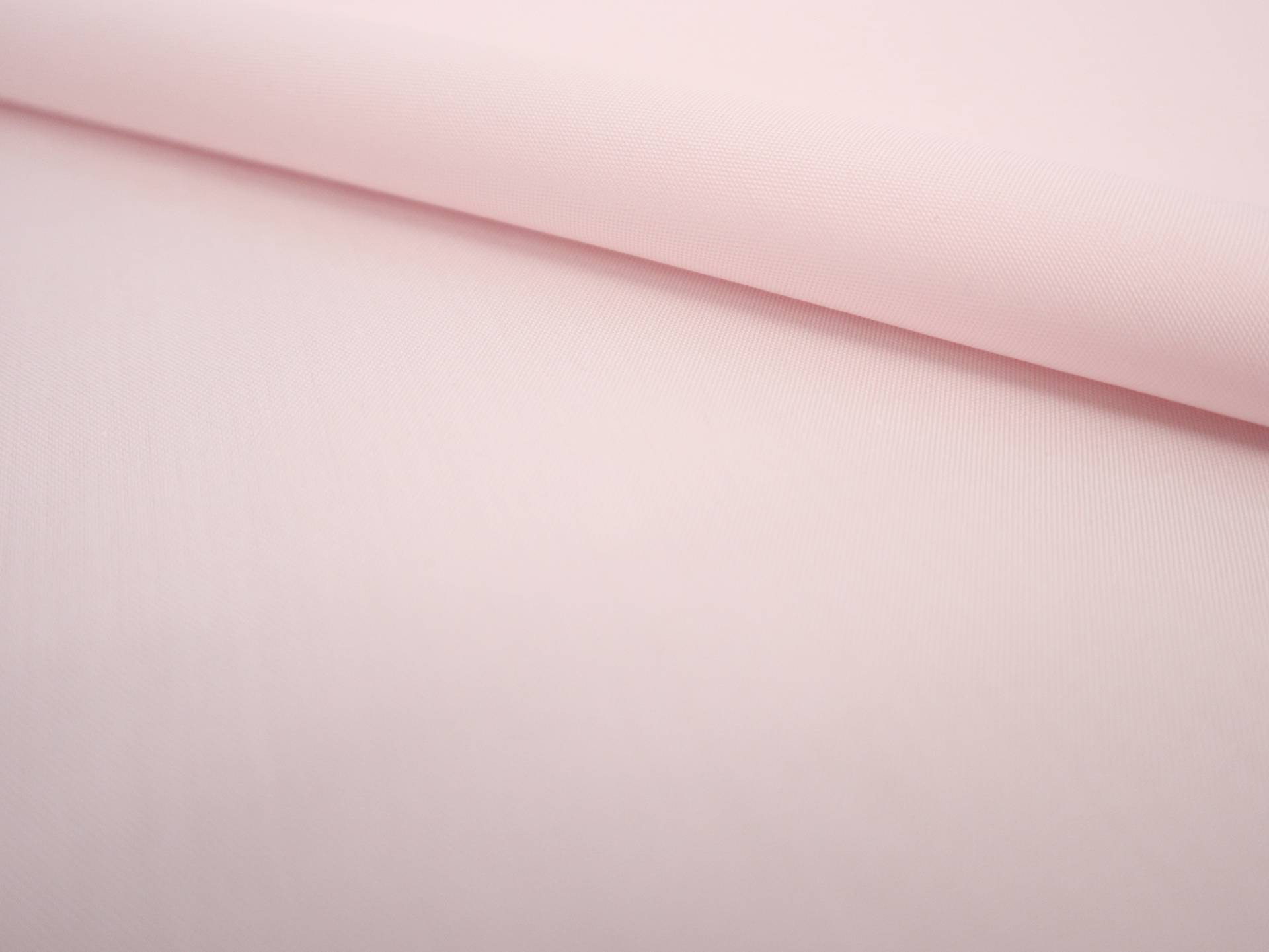 Cotton Pinpoint Oxford Shirting in Barely Pink