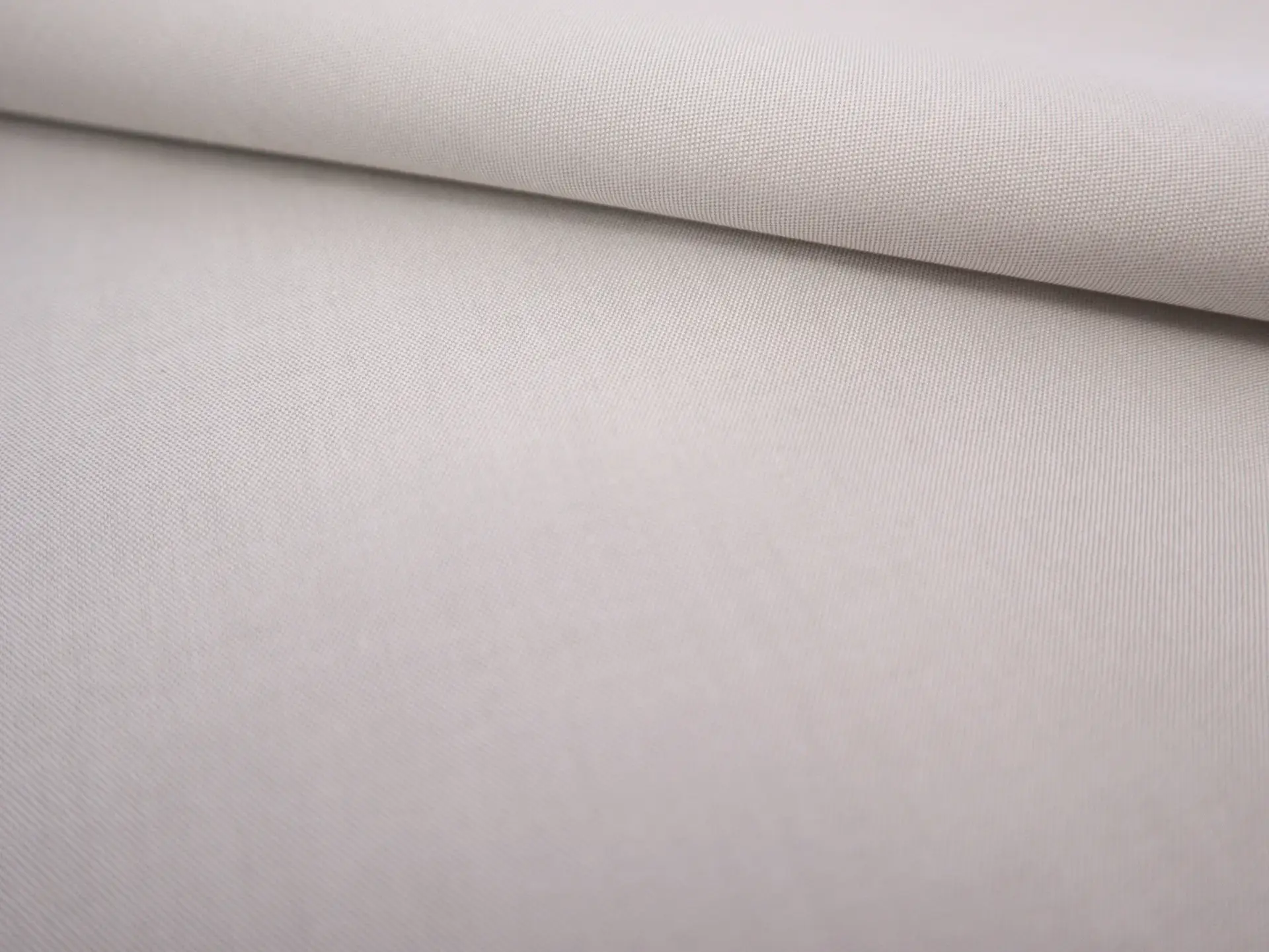 Cotton Pinpoint Oxford Shirting in Warm Grey