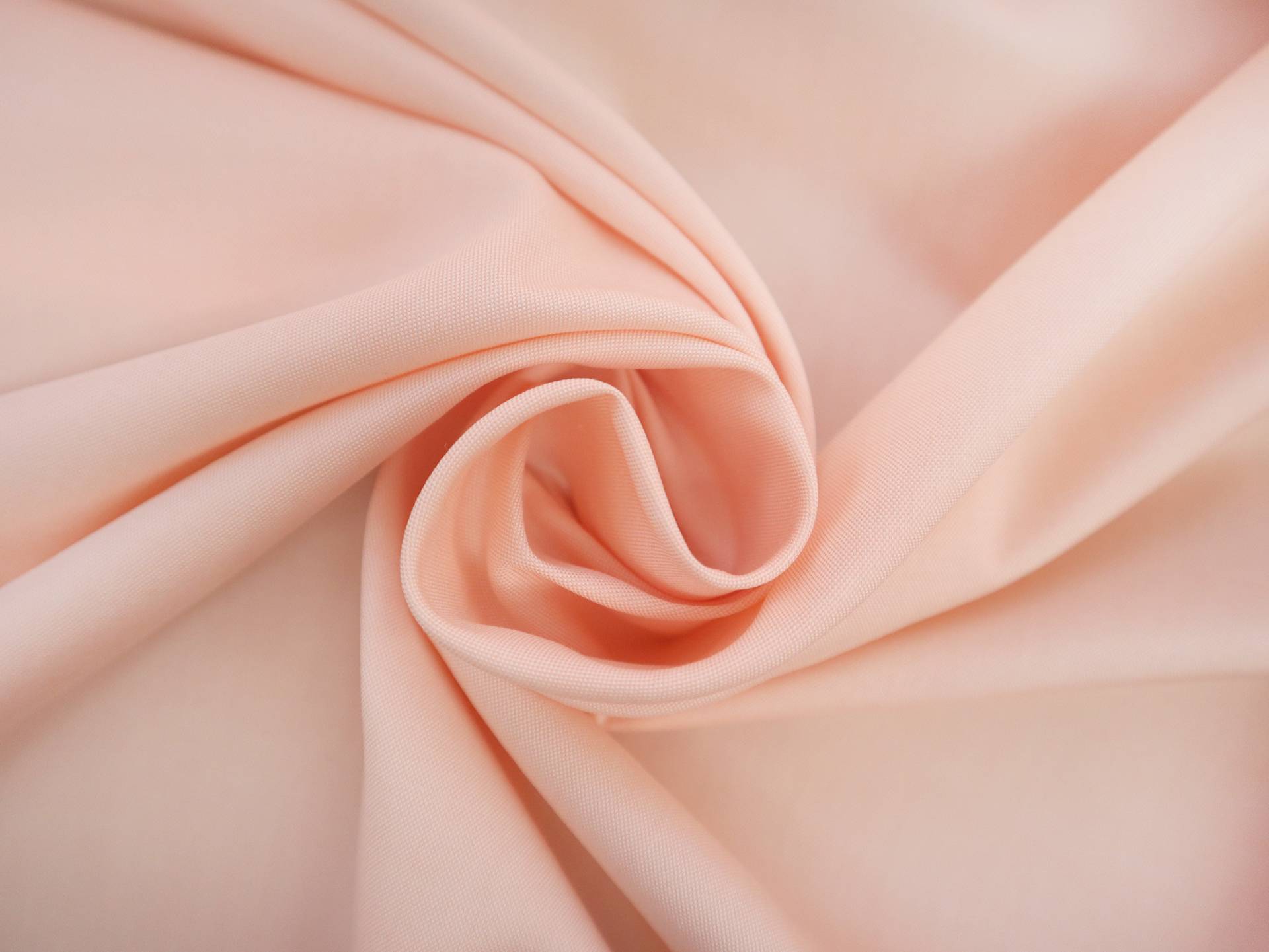 Cotton Pinpoint Oxford Shirting in Peach