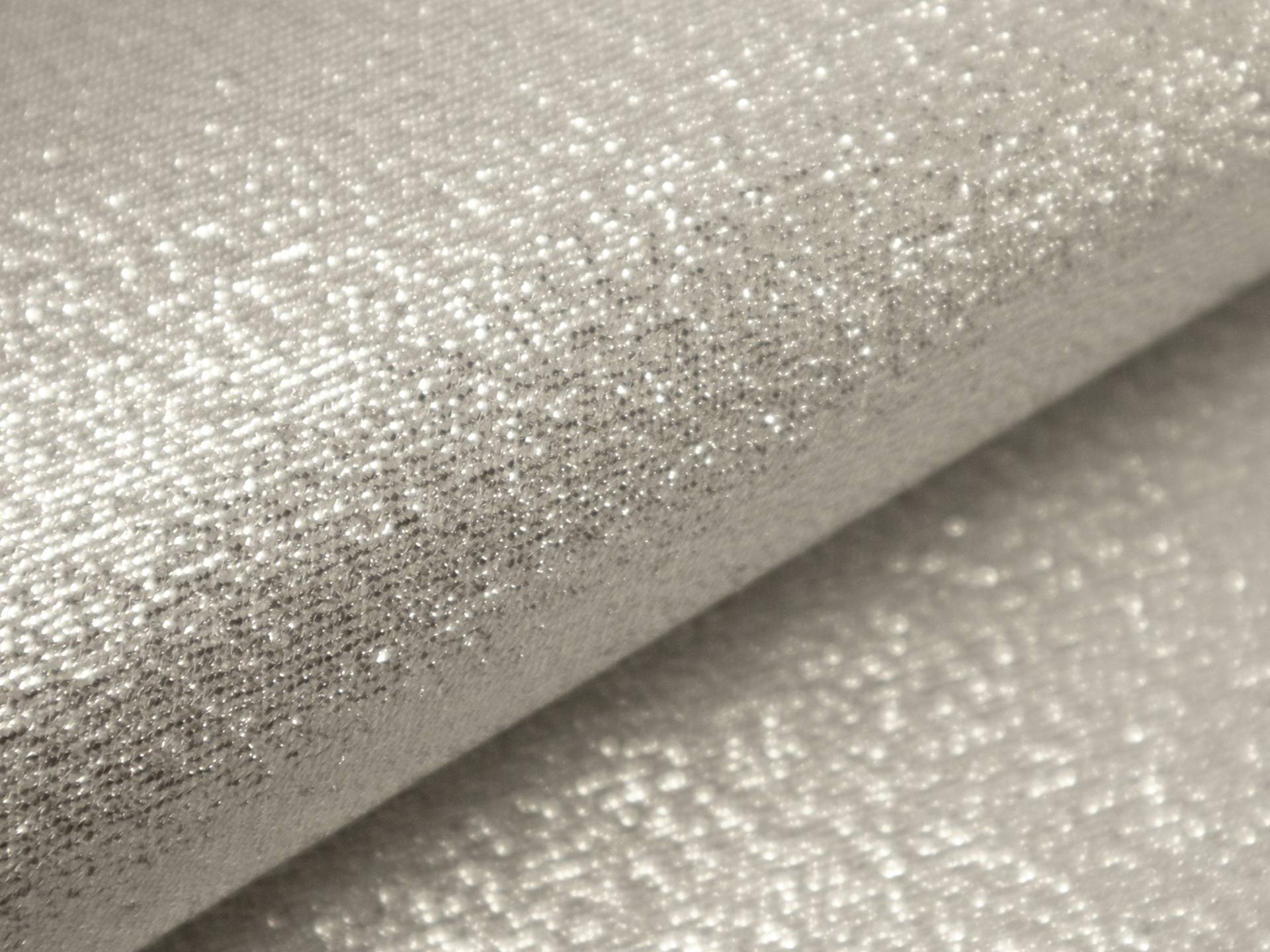 Fused Poly Lamé in Silver