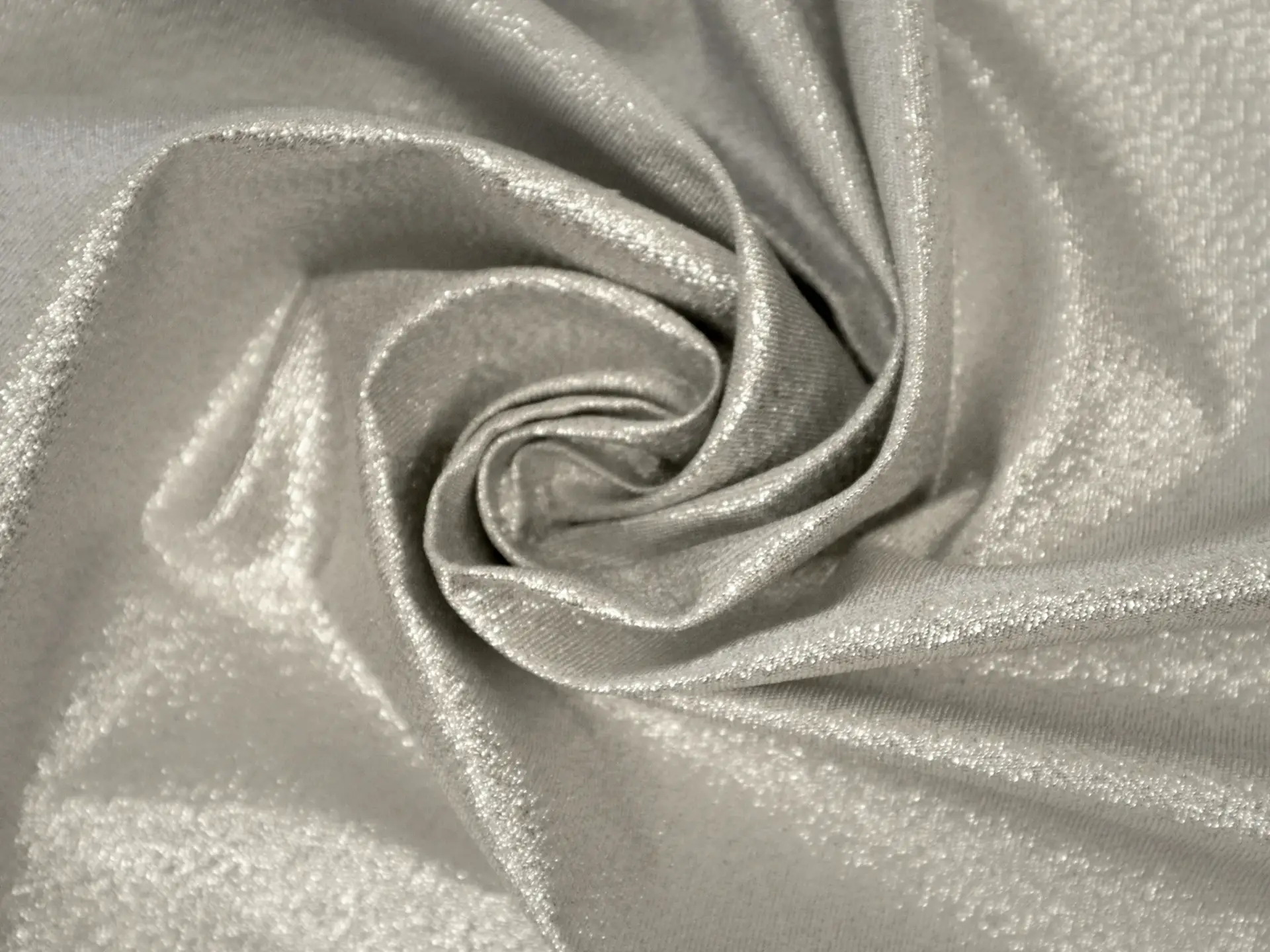 Fused Poly Lamé in Silver