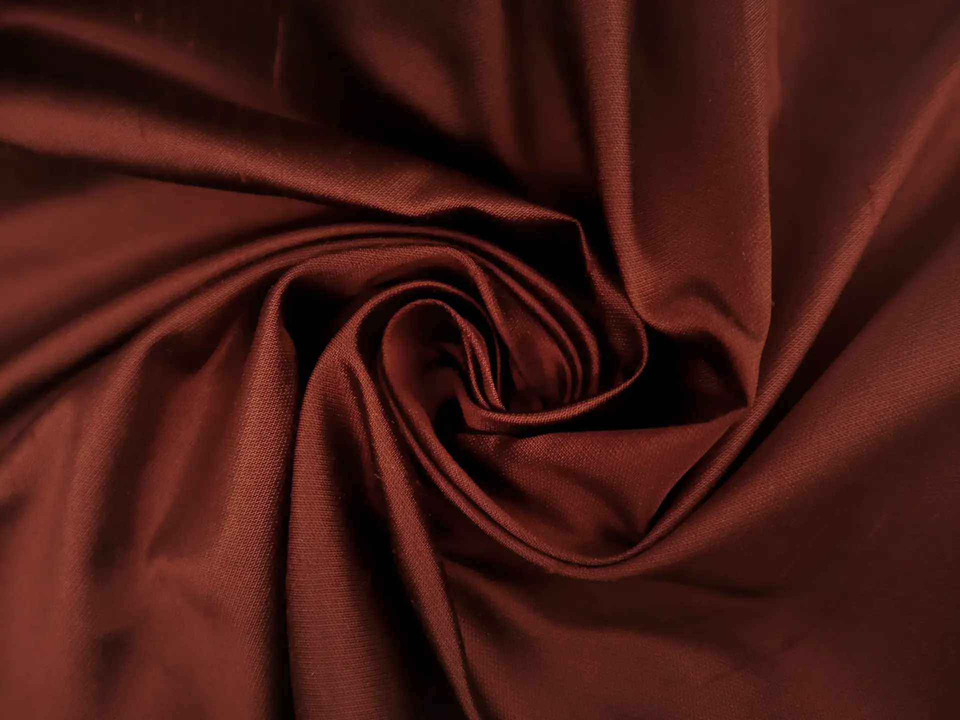 Silk Shantung in Brick