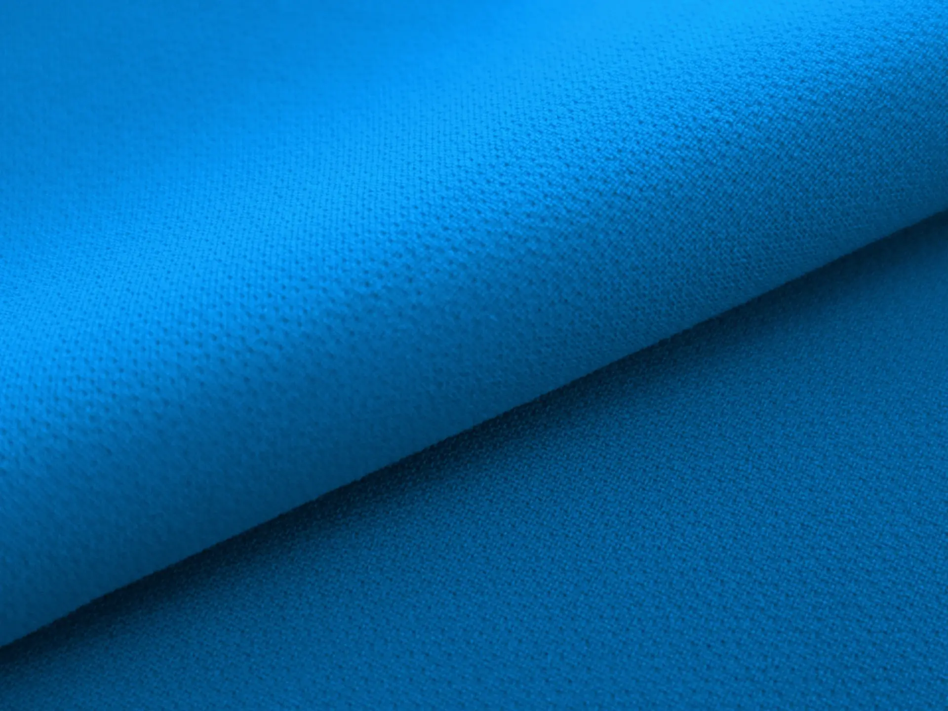 Polyester Stretch Crepe in Electric Blue