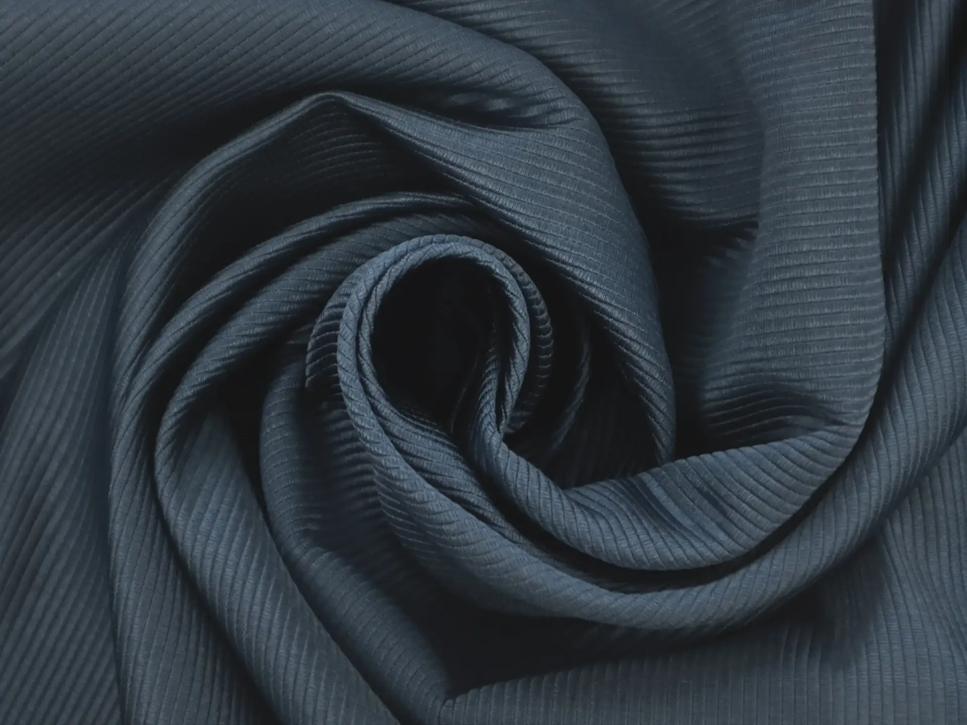 Silk Faille in Cadet Blue