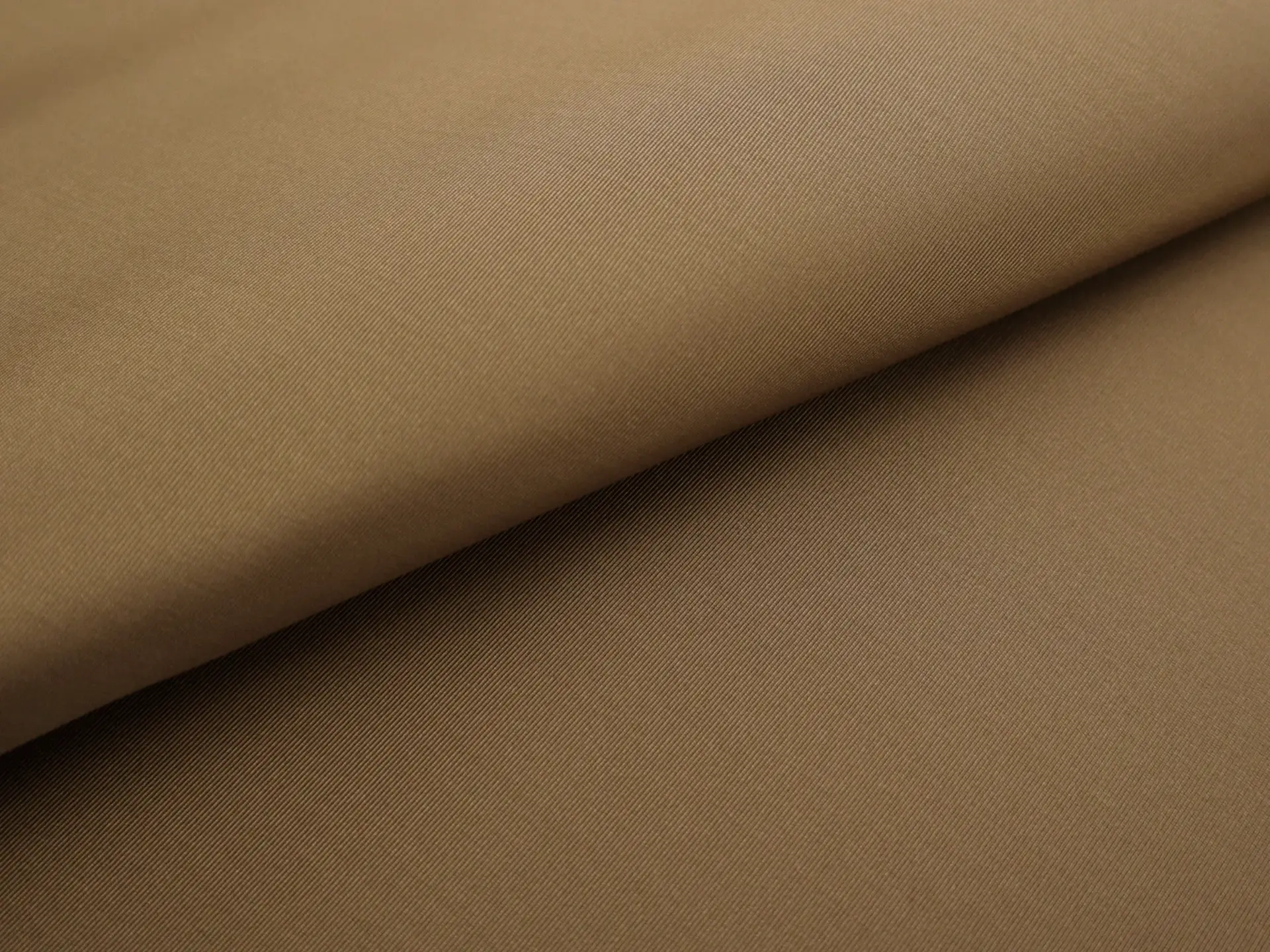 100% Silk Gros De Londres in Medium Taupe