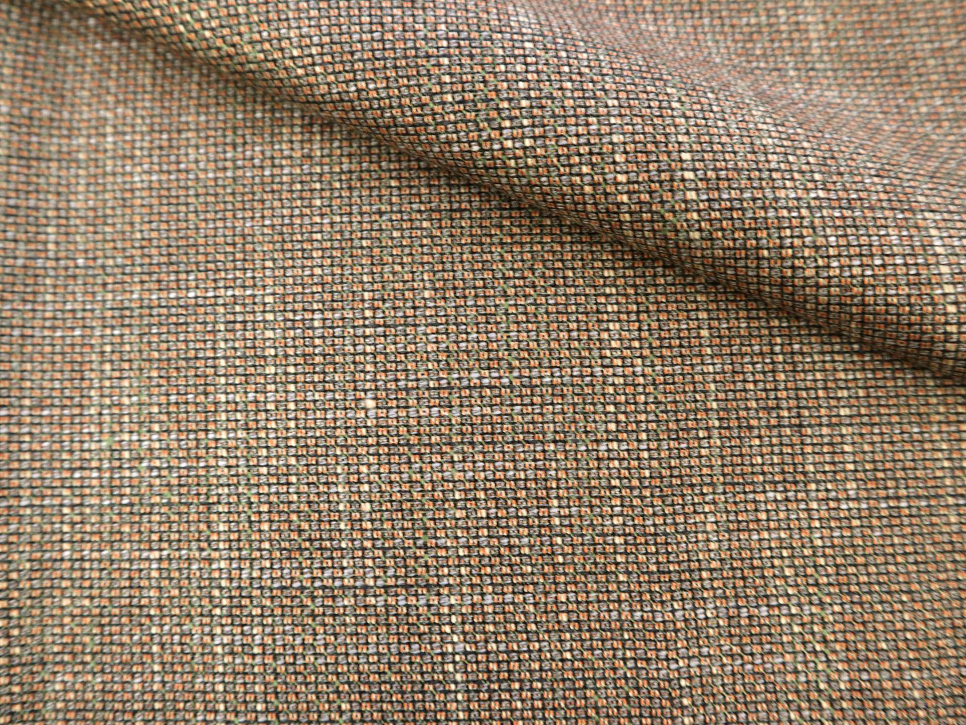 Bamboo Novelty Suiting in Copper and Silver