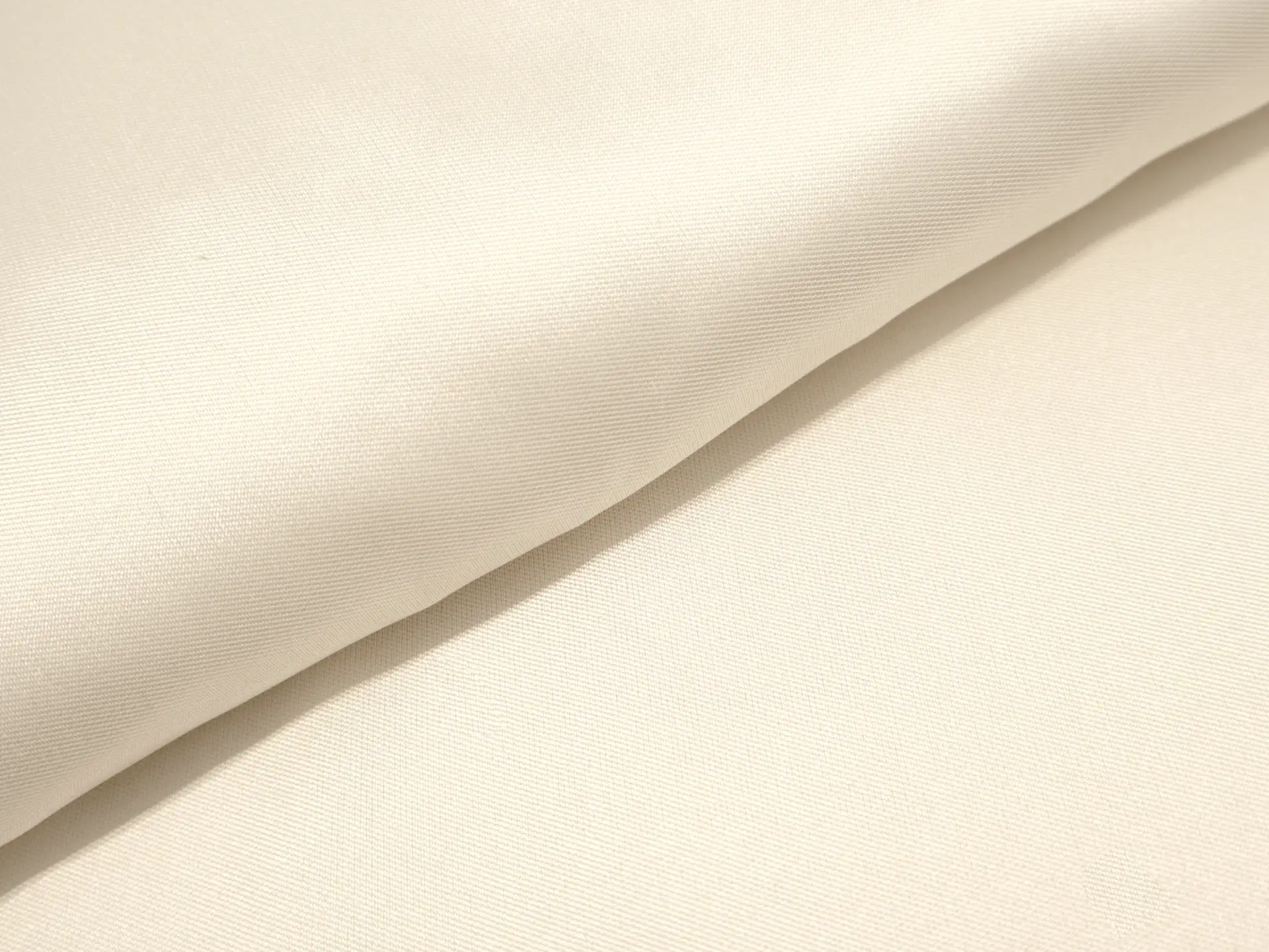Silk & Polyester Blend Mikado in Off White