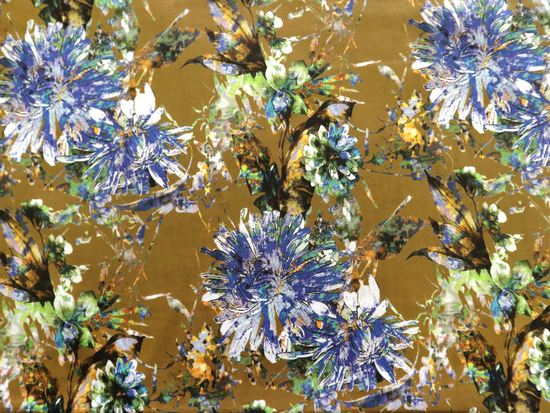 Cotton Sateen Lawn Floral Print