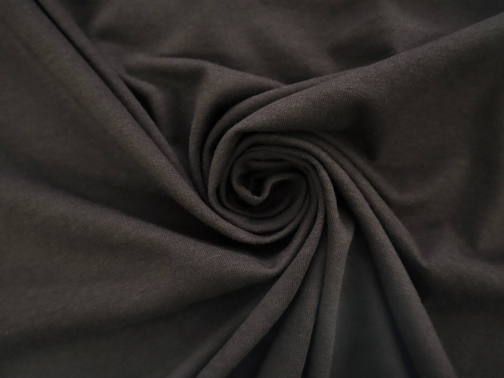 Cotton Jersey in Espresso