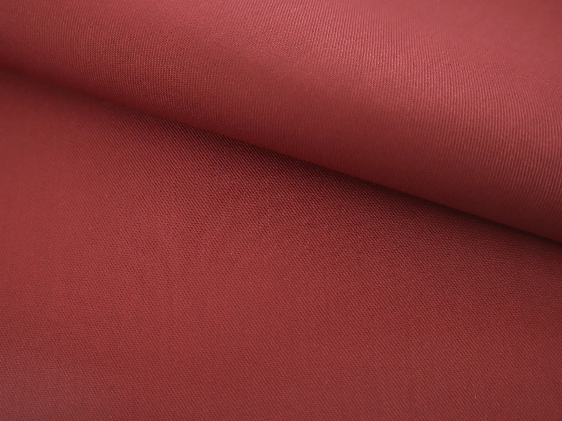Polyester & Cotton Twill in Cardinal 